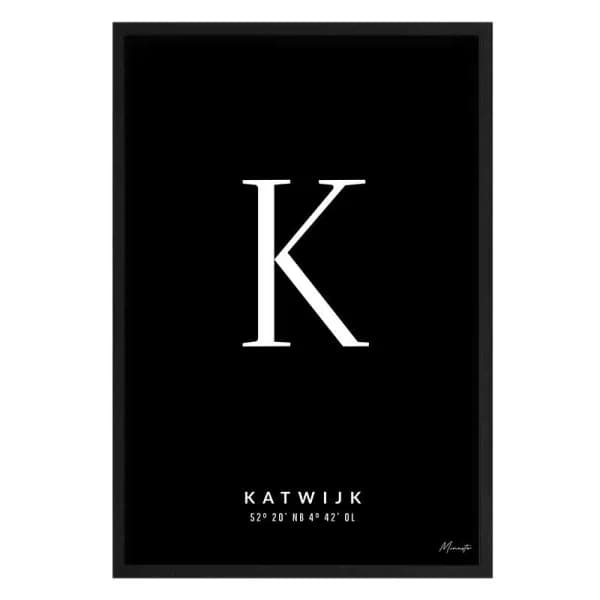Letter K Katwijk