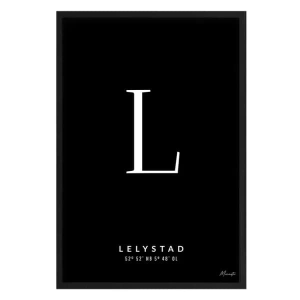 Letter L Lelystad