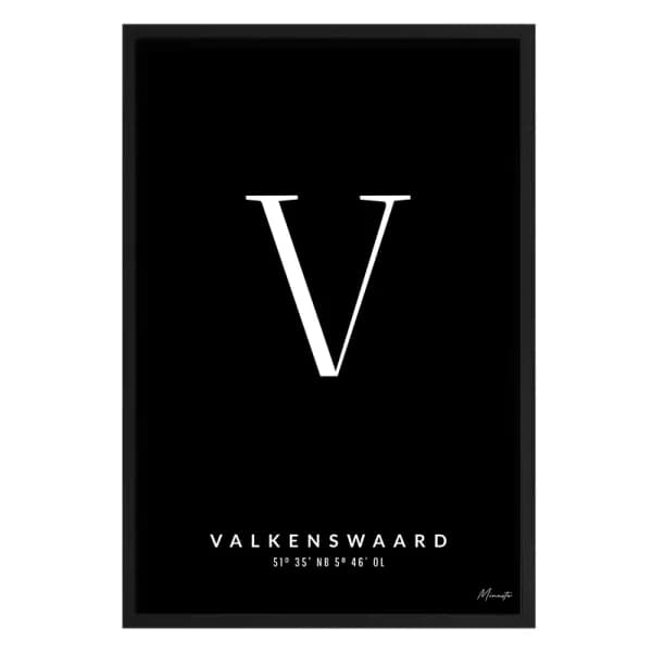 Letter V Valkenswaard