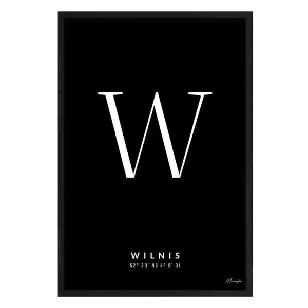 Letter W Wilnis