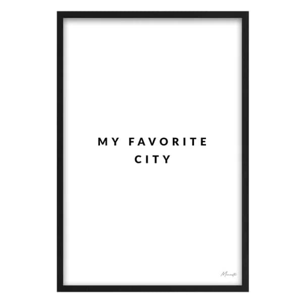My favorite city
