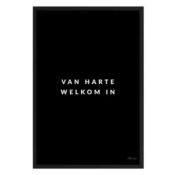 Van harte welkom in