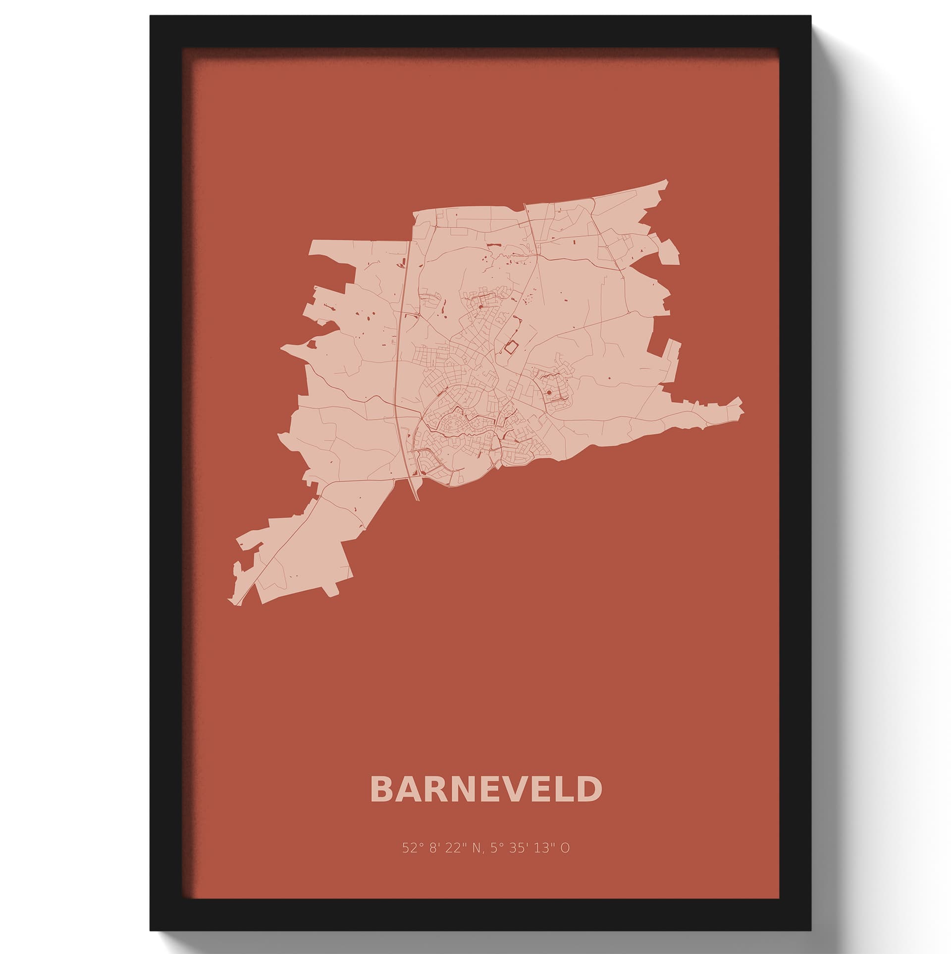 Poster Barneveld - Rood