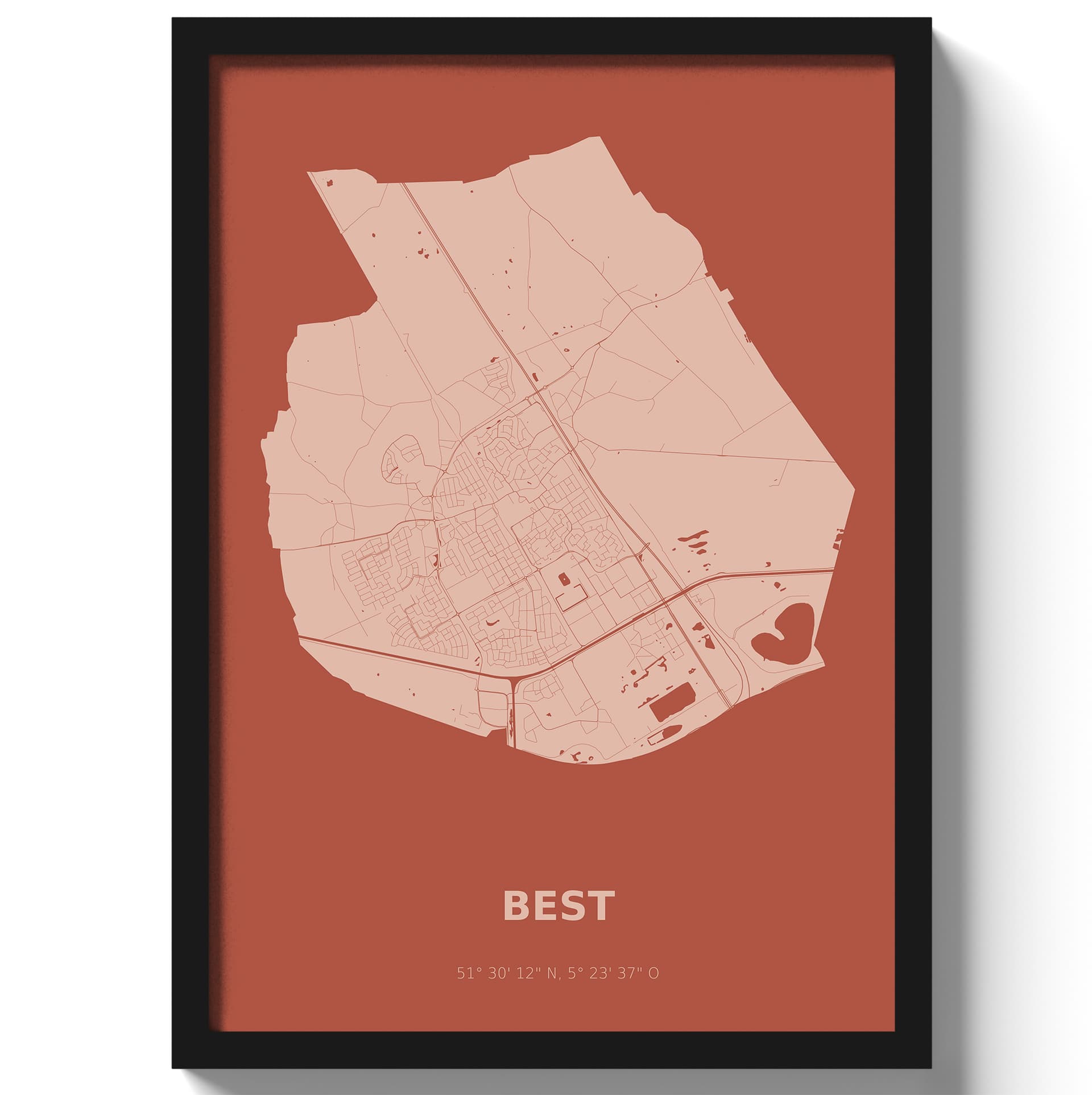 Poster Best - Rood