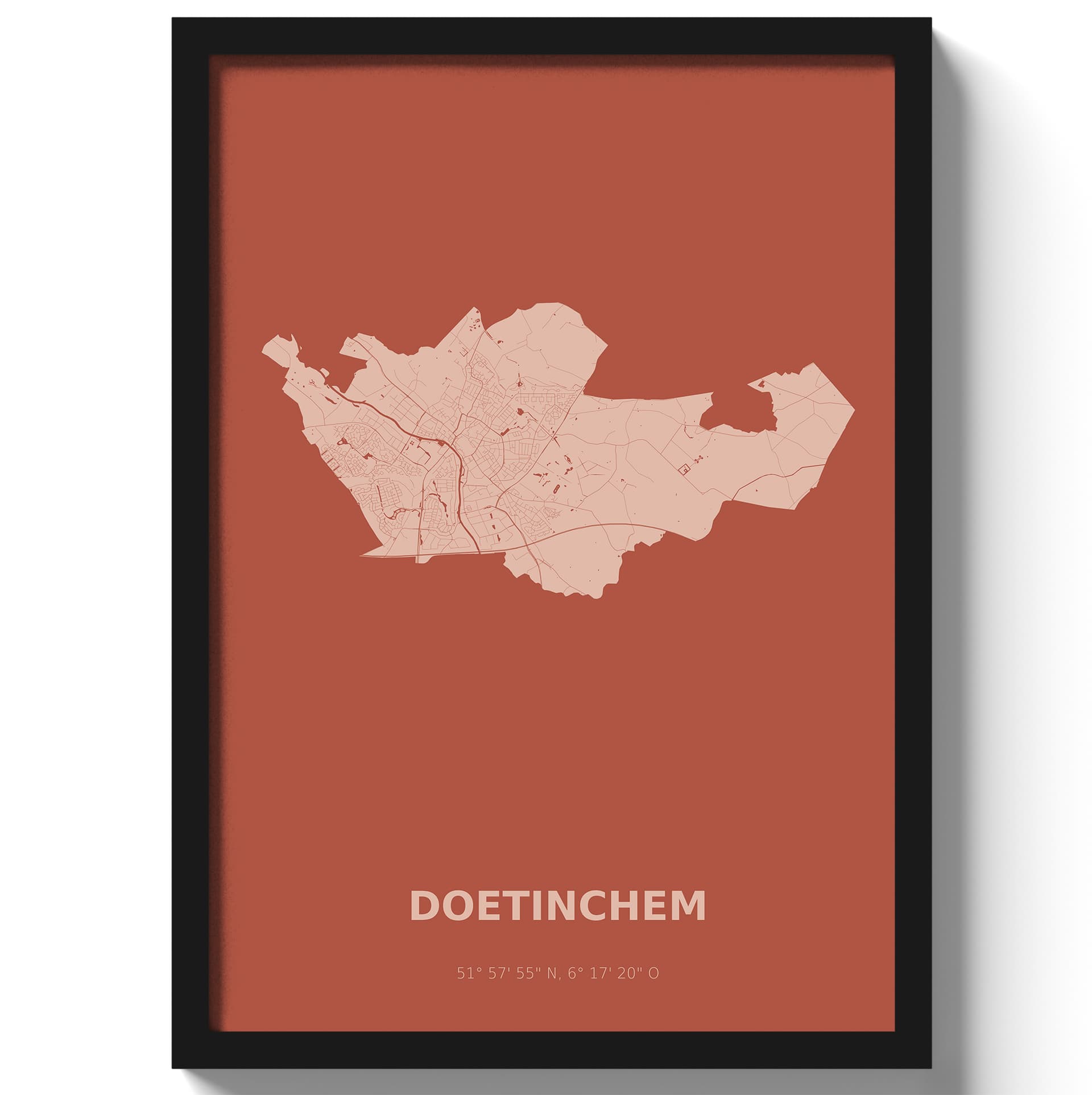 Poster Doetinchem - Rood