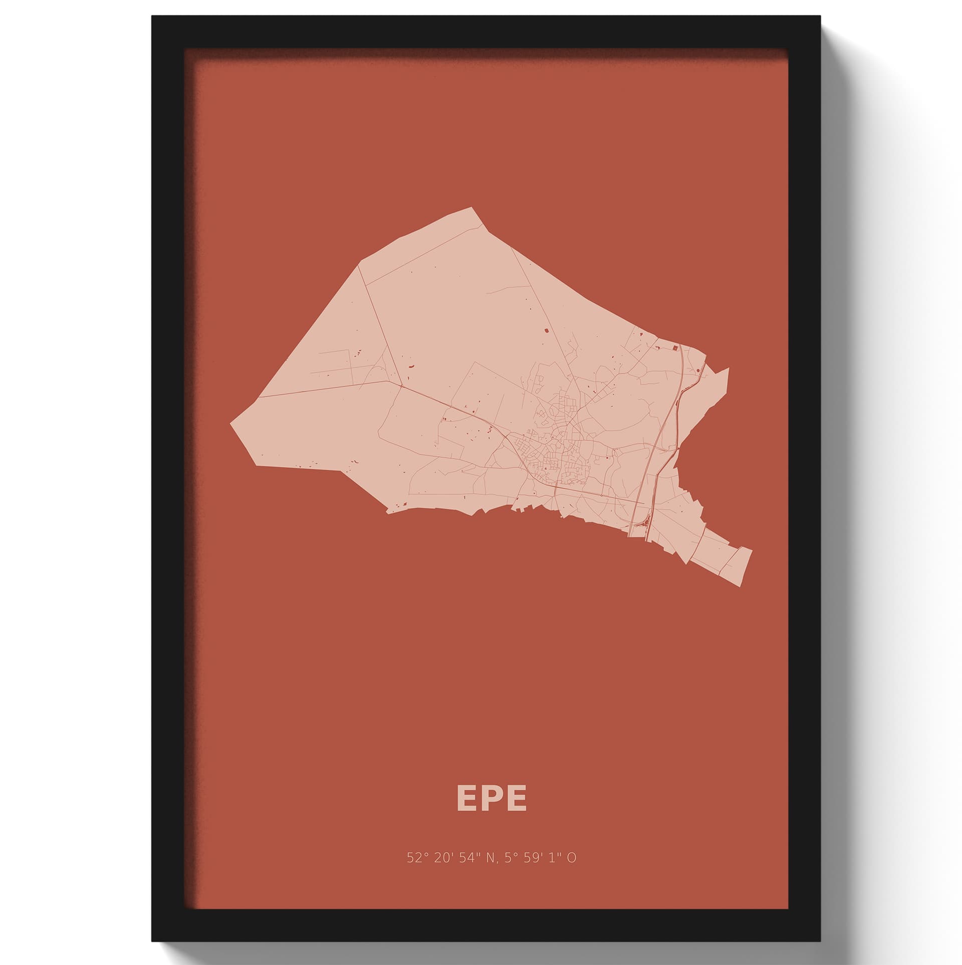 Poster Epe - Rood