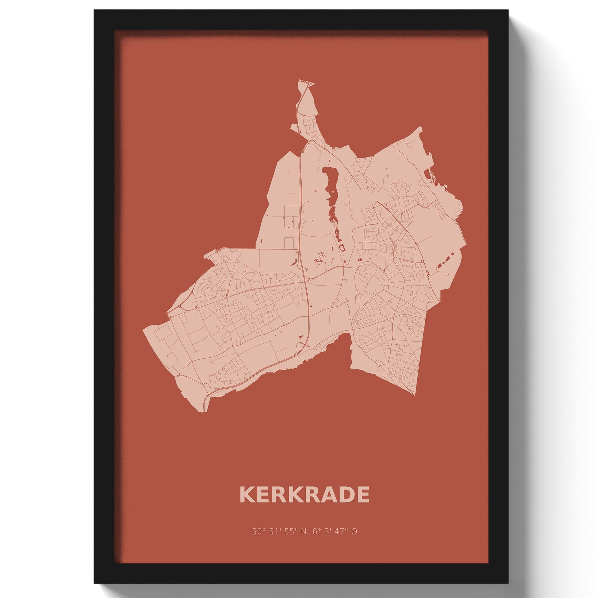 Poster Kerkrade - Rood