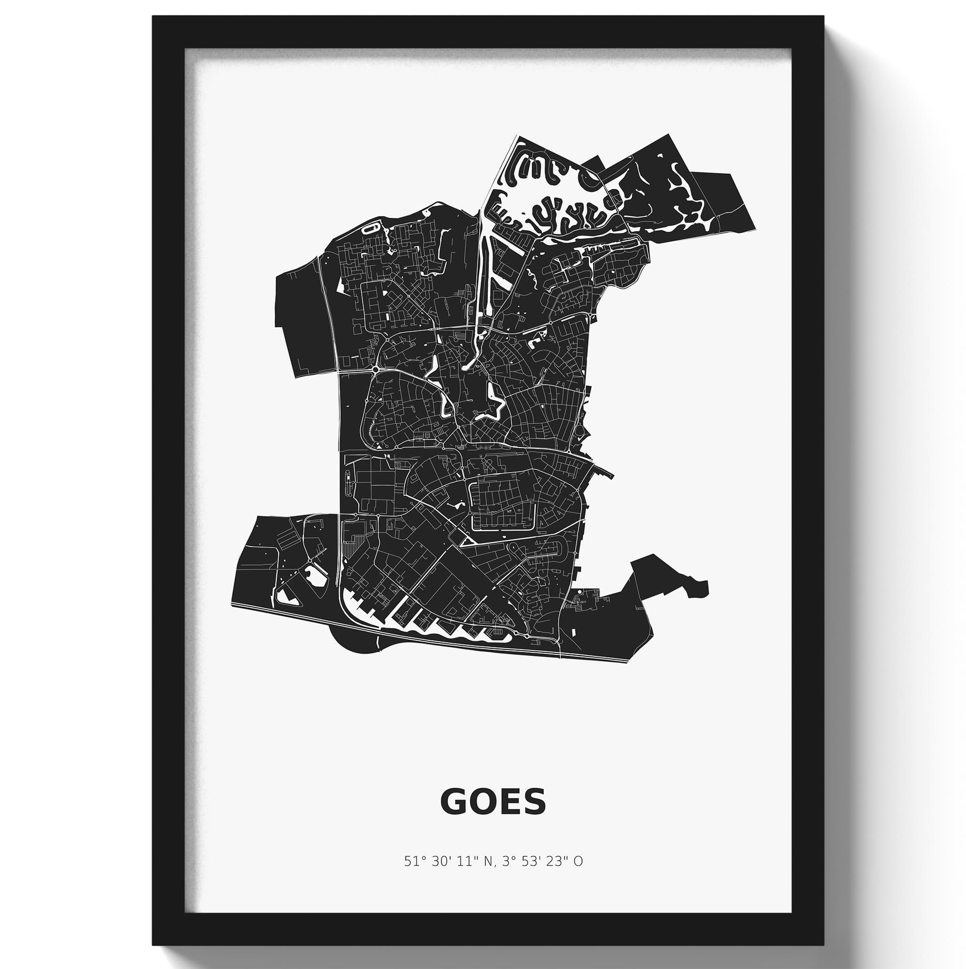 Poster Goes - Zwart/Wit