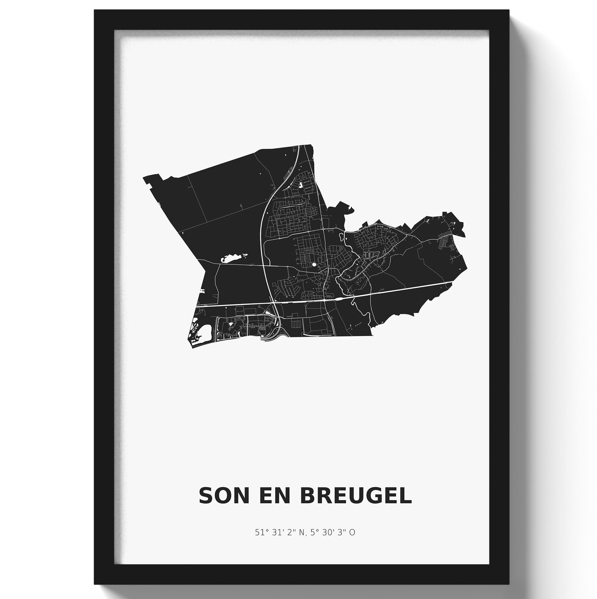 Poster Son en Breugel - Zwart/Wit