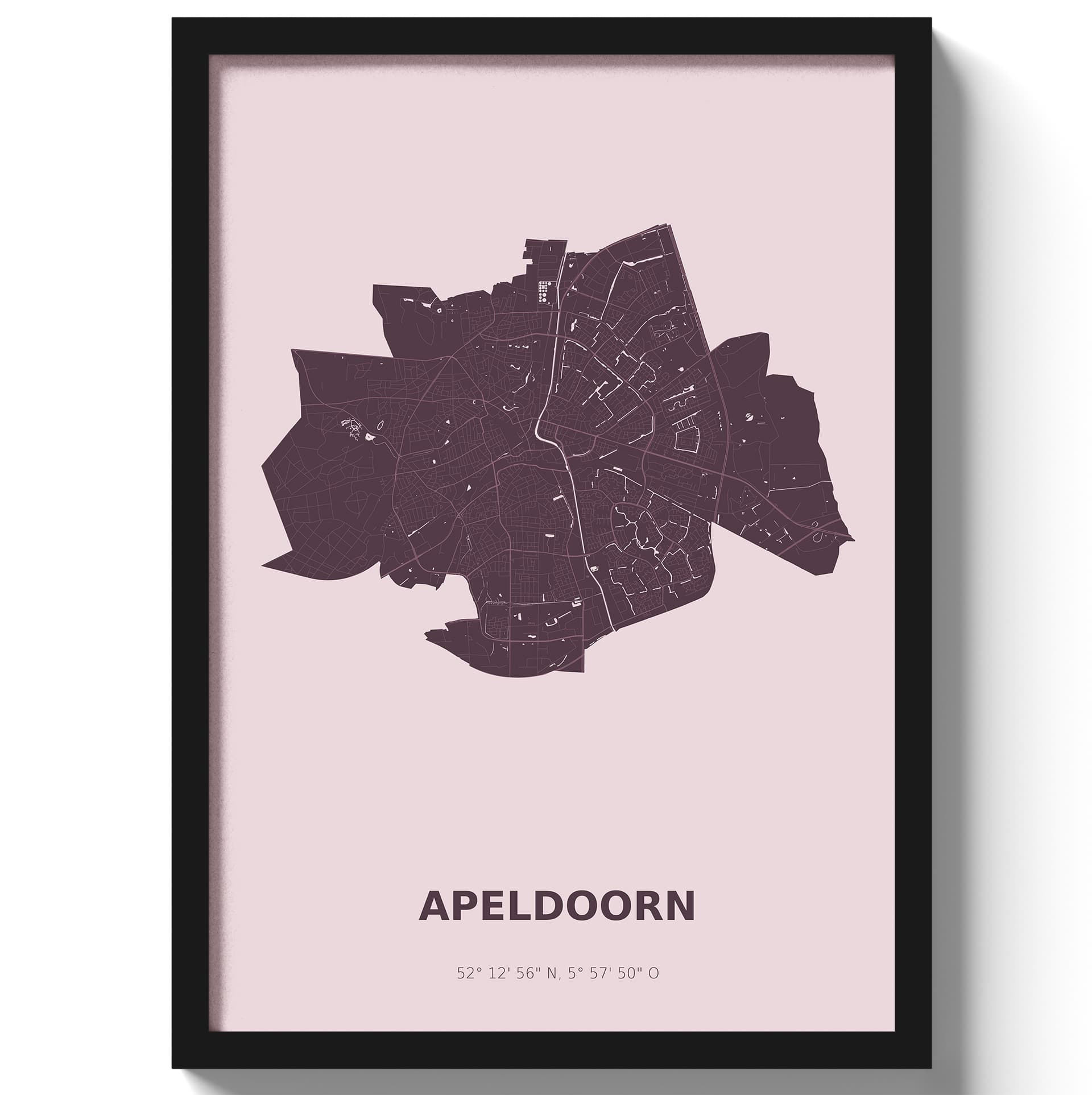 Poster Apeldoorn - Paars