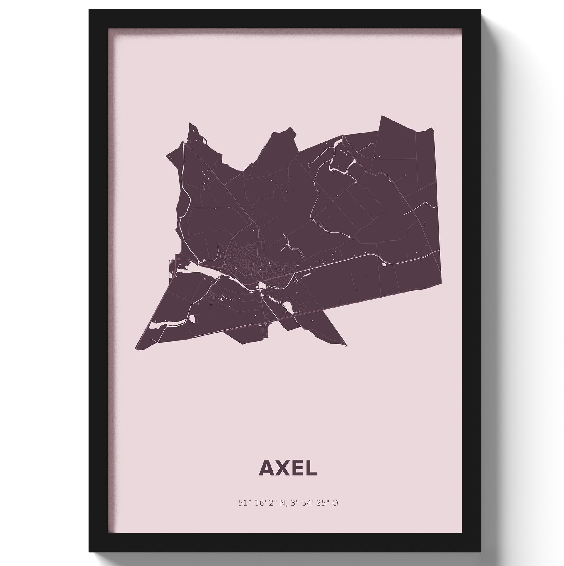 Poster Axel - Paars