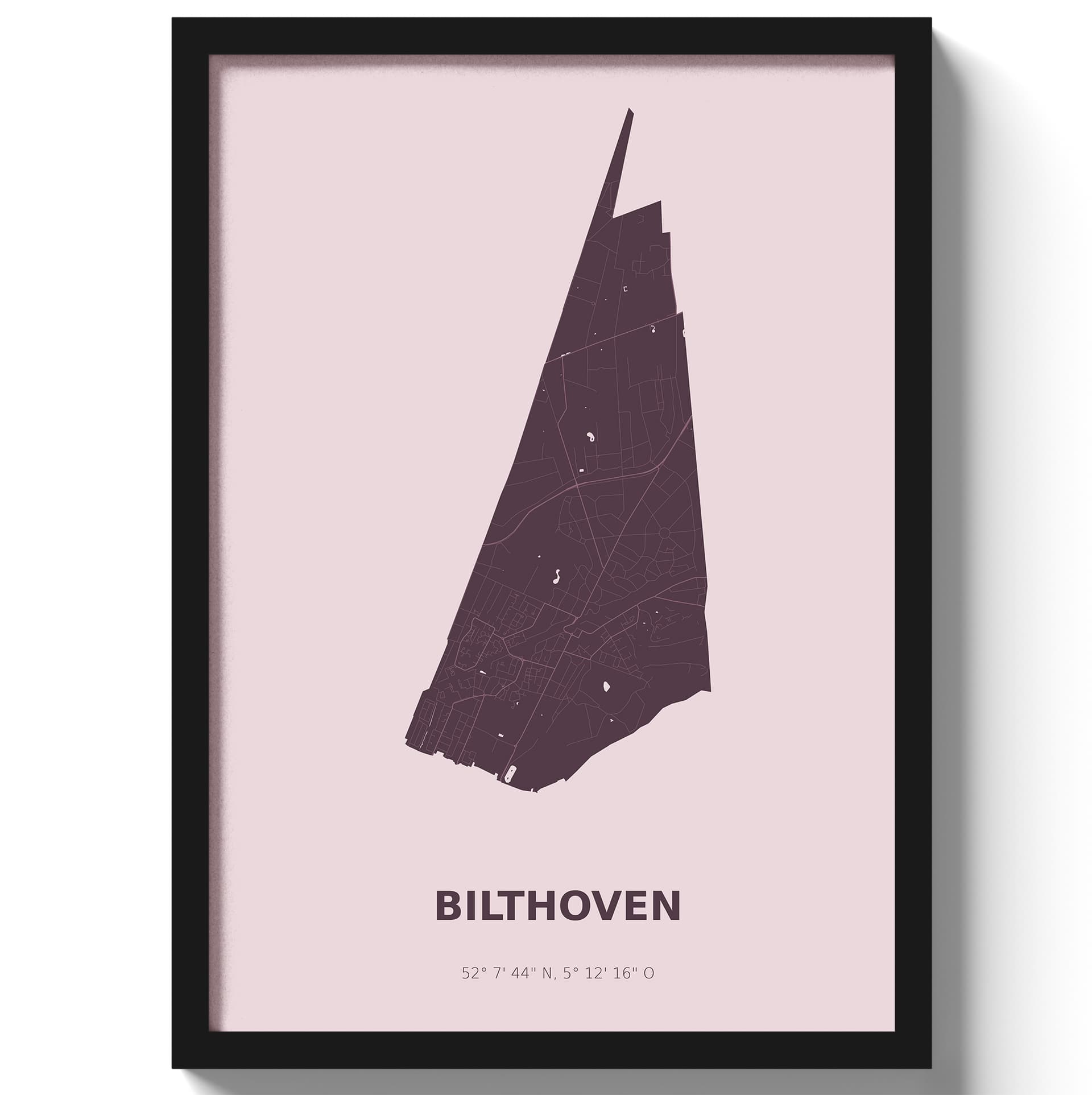 Poster Bilthoven - Paars