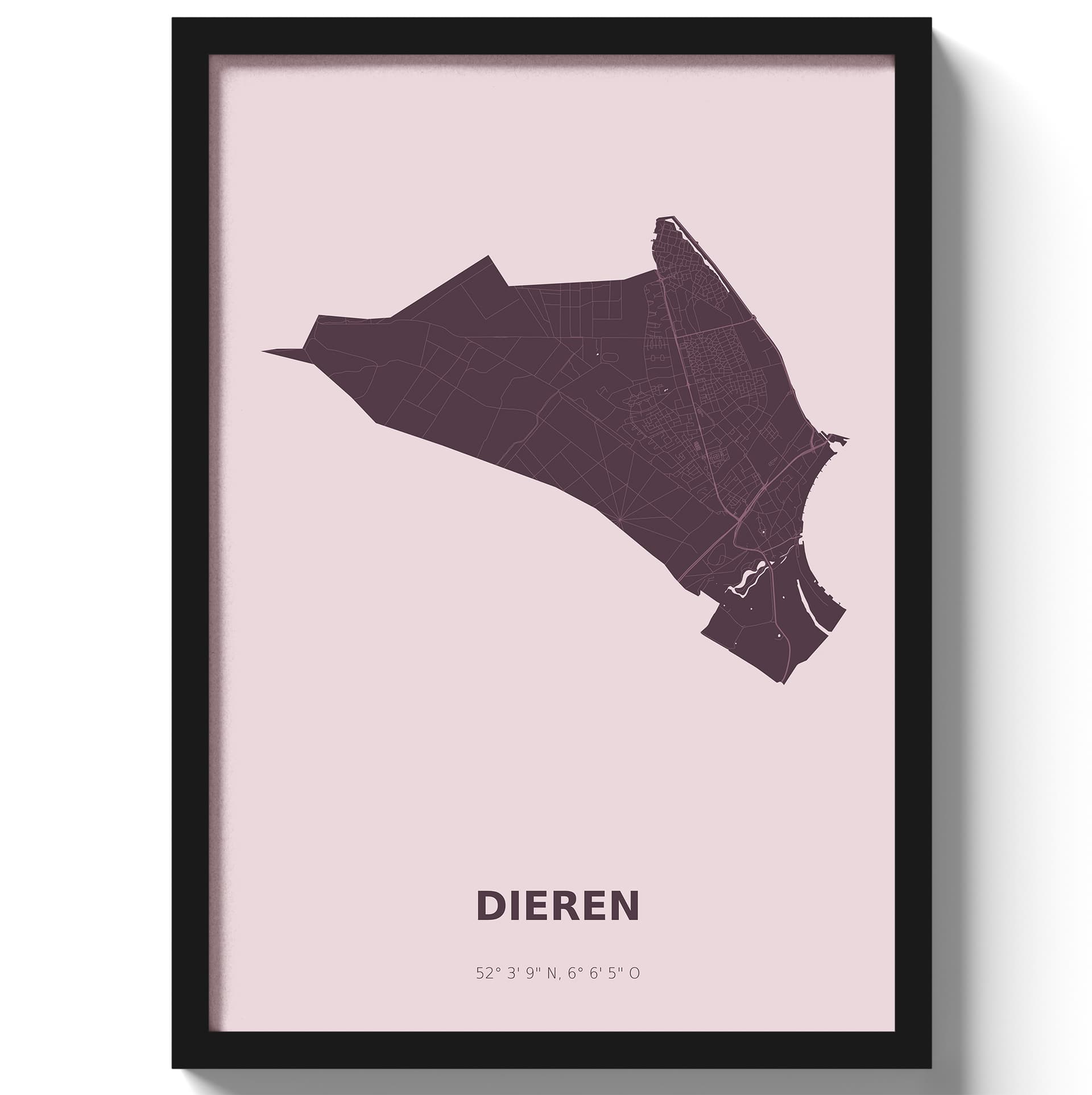 Poster Dieren - Paars