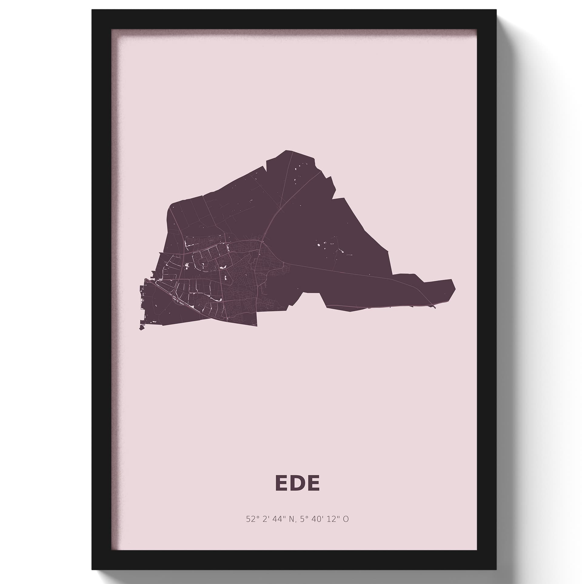 Poster Ede - Paars