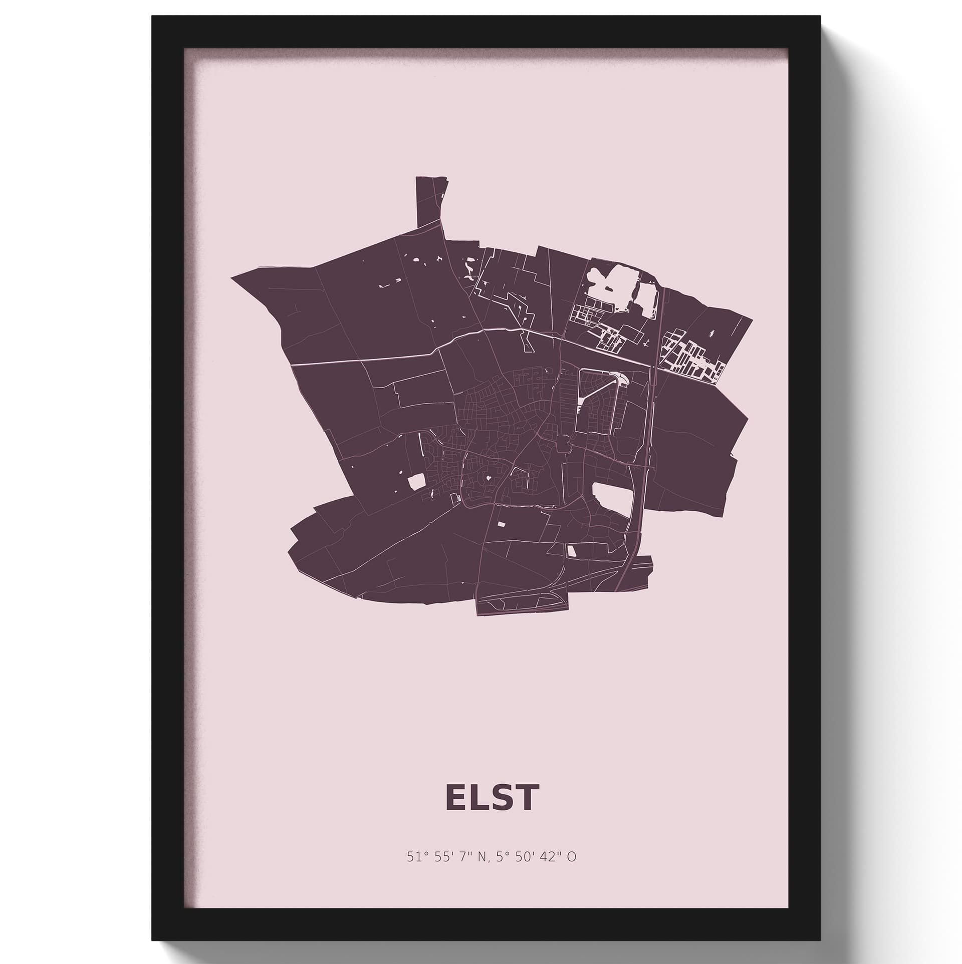 Poster Elst - Paars