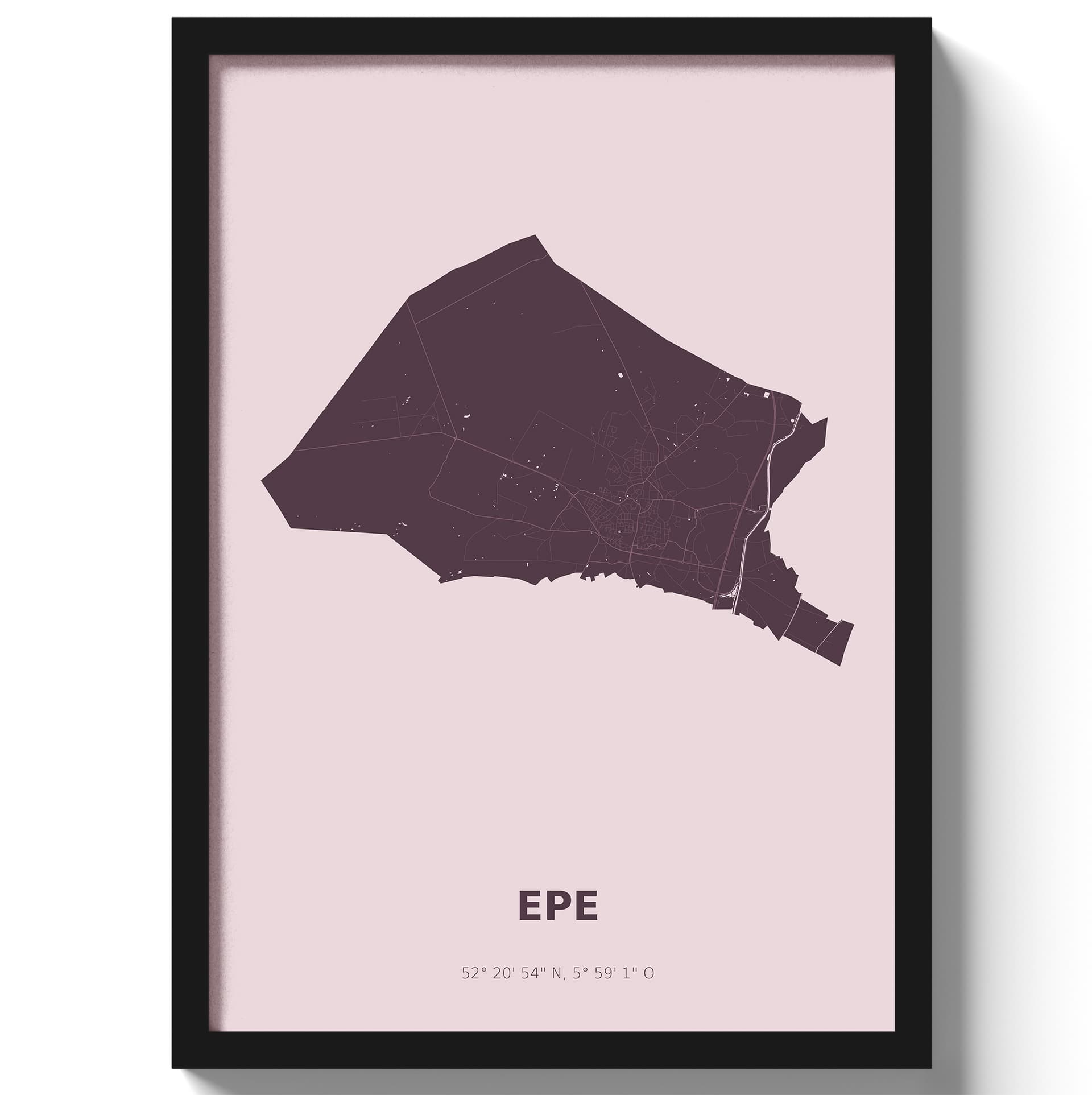 Poster Epe - Paars