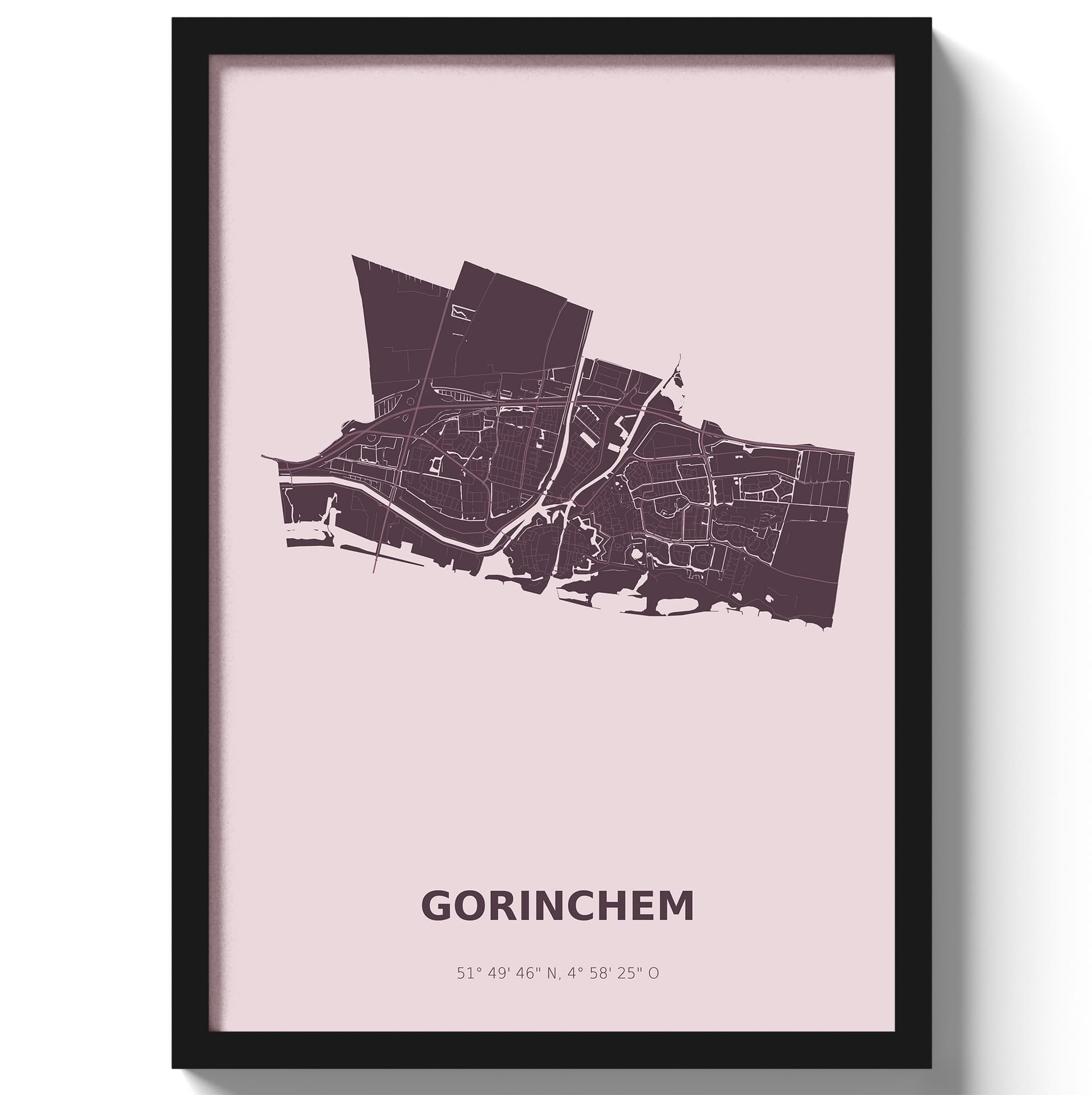 Poster Gorinchem - Paars