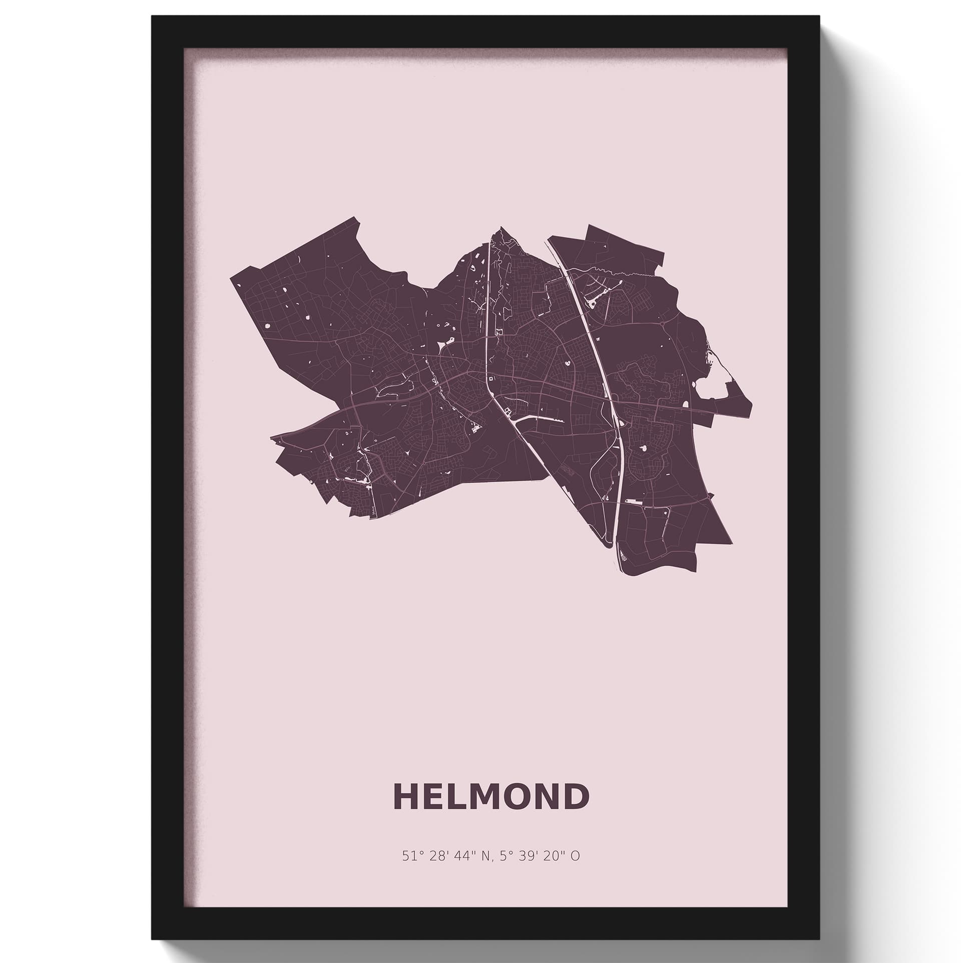 Poster Helmond - Paars