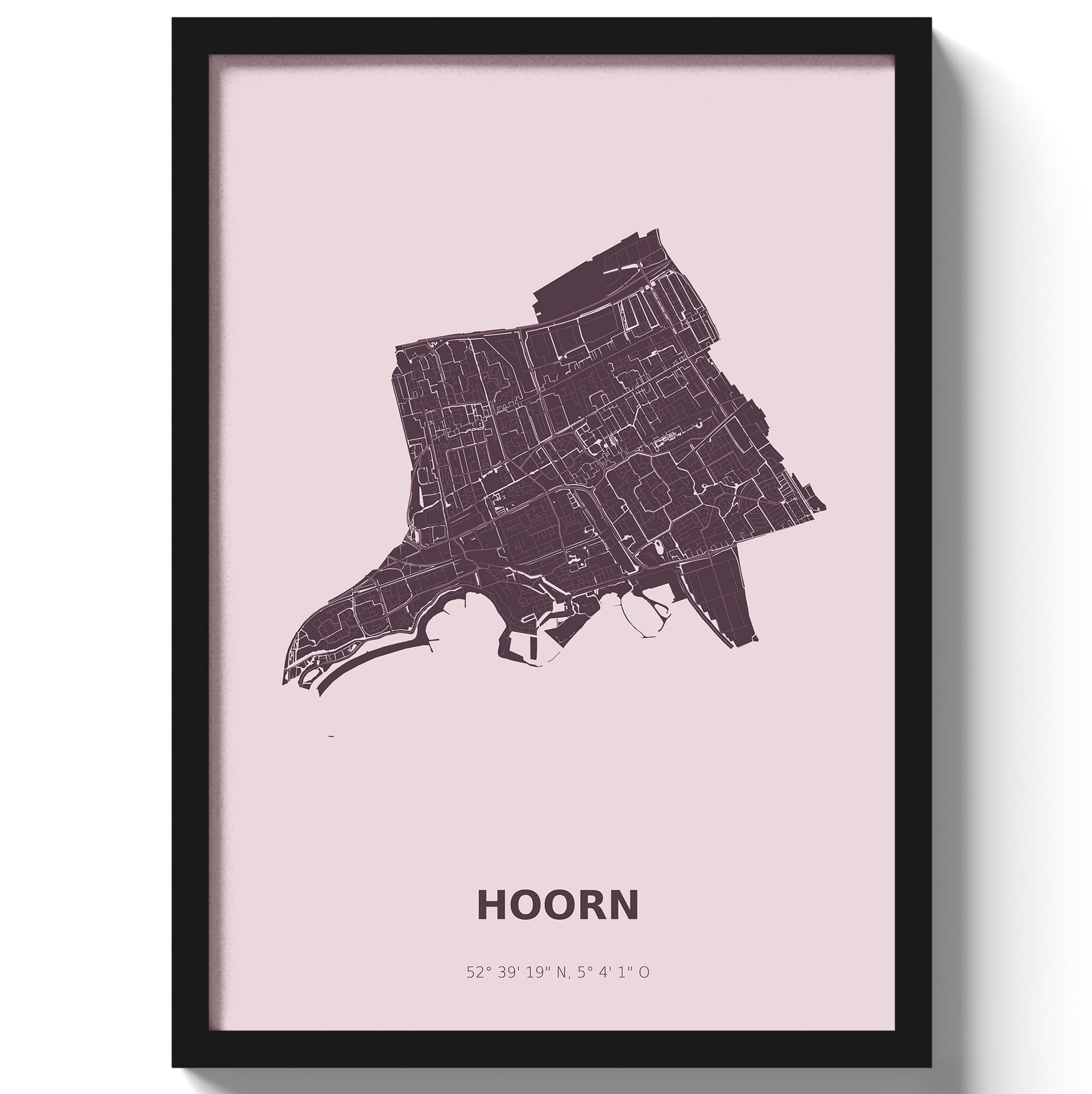 Poster Hoorn - Paars