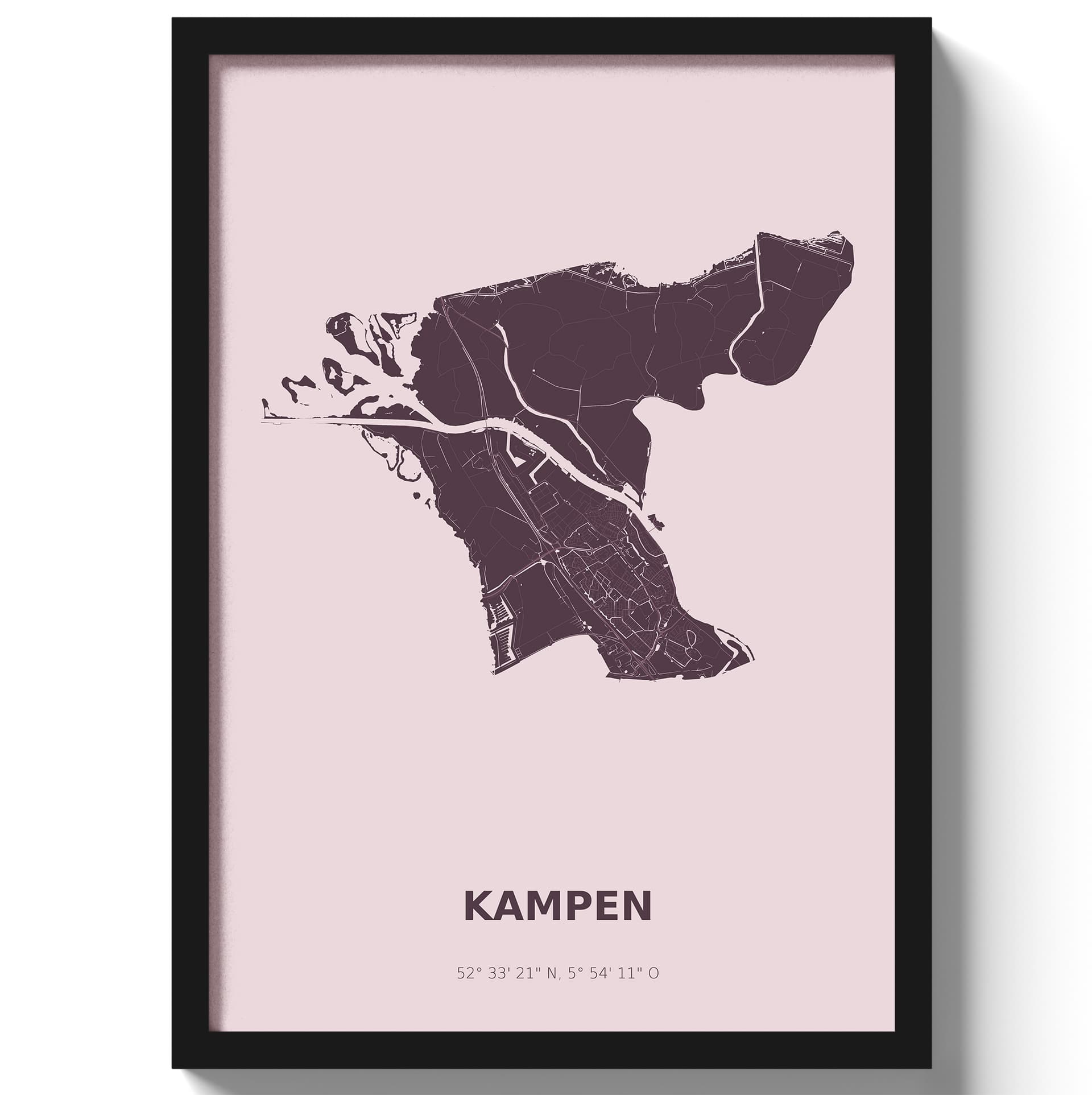 Poster Kampen - Paars