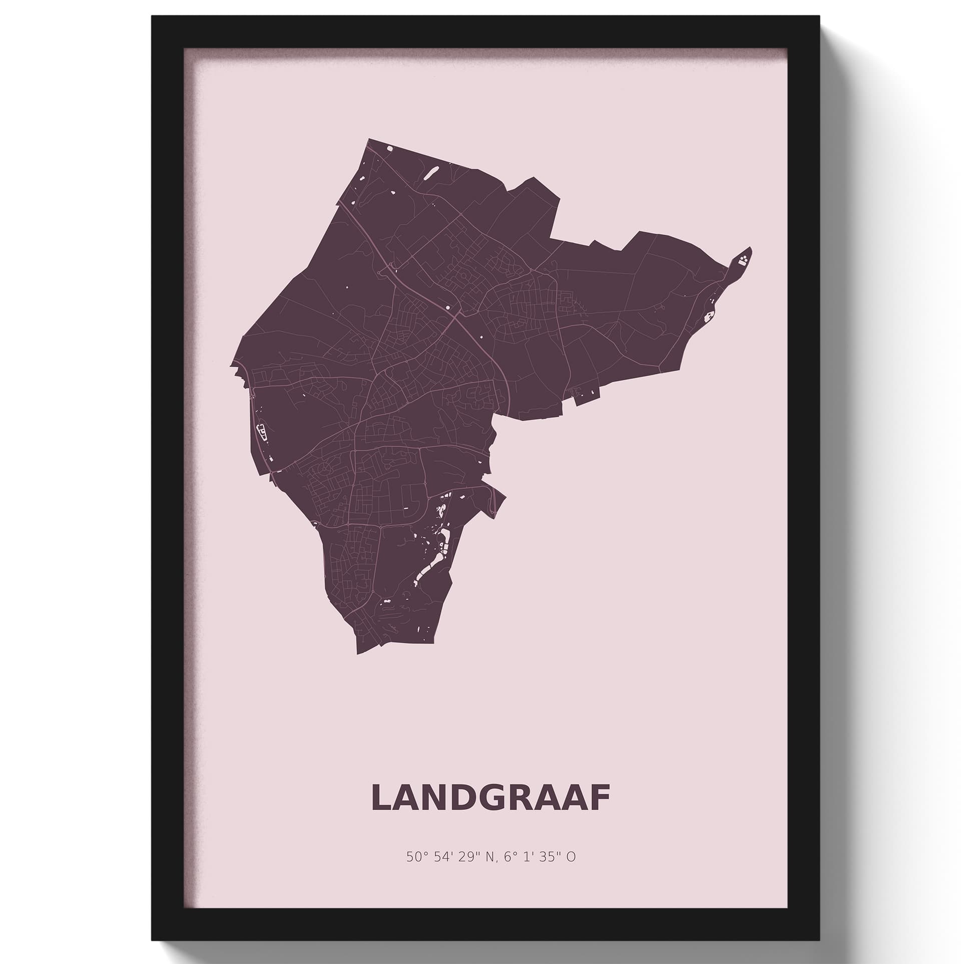 Poster Landgraaf - Paars