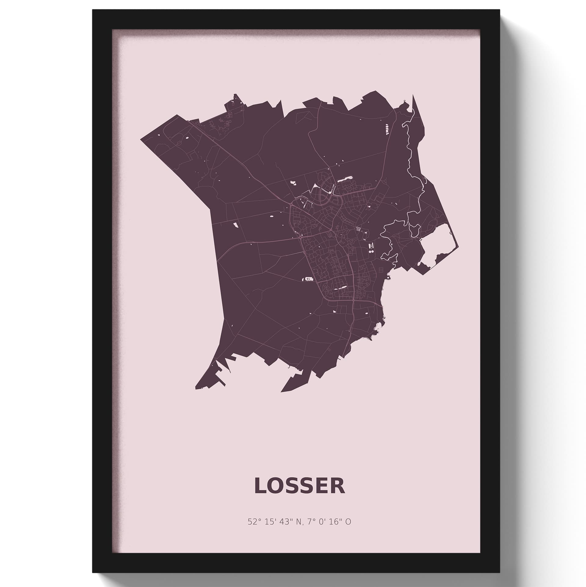 Poster Losser - Paars