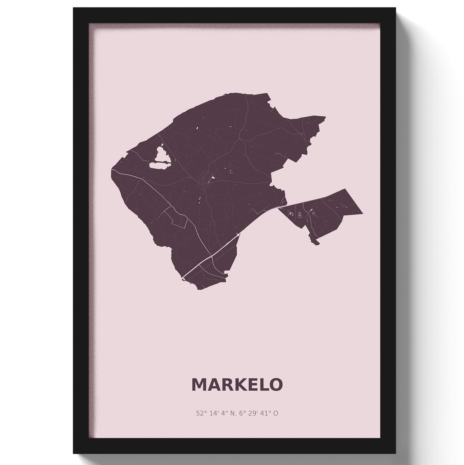 Poster Markelo - Paars