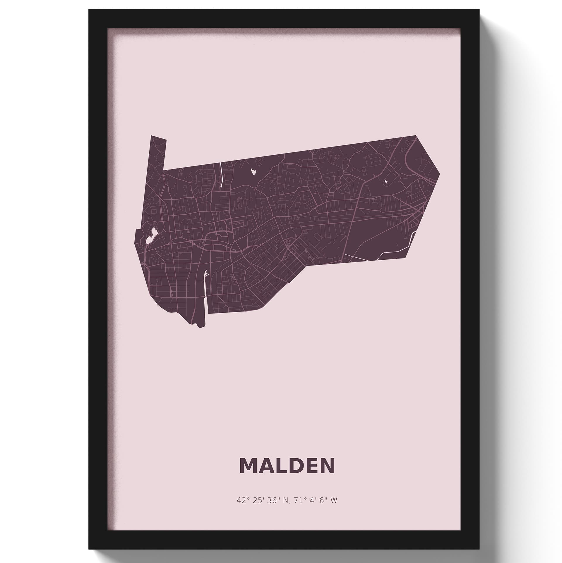 Poster Malden - Paars