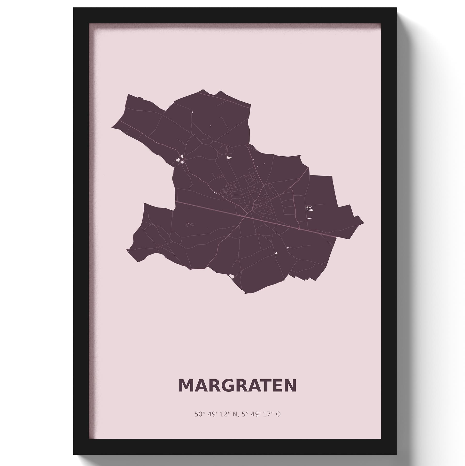 Poster Margraten - Paars