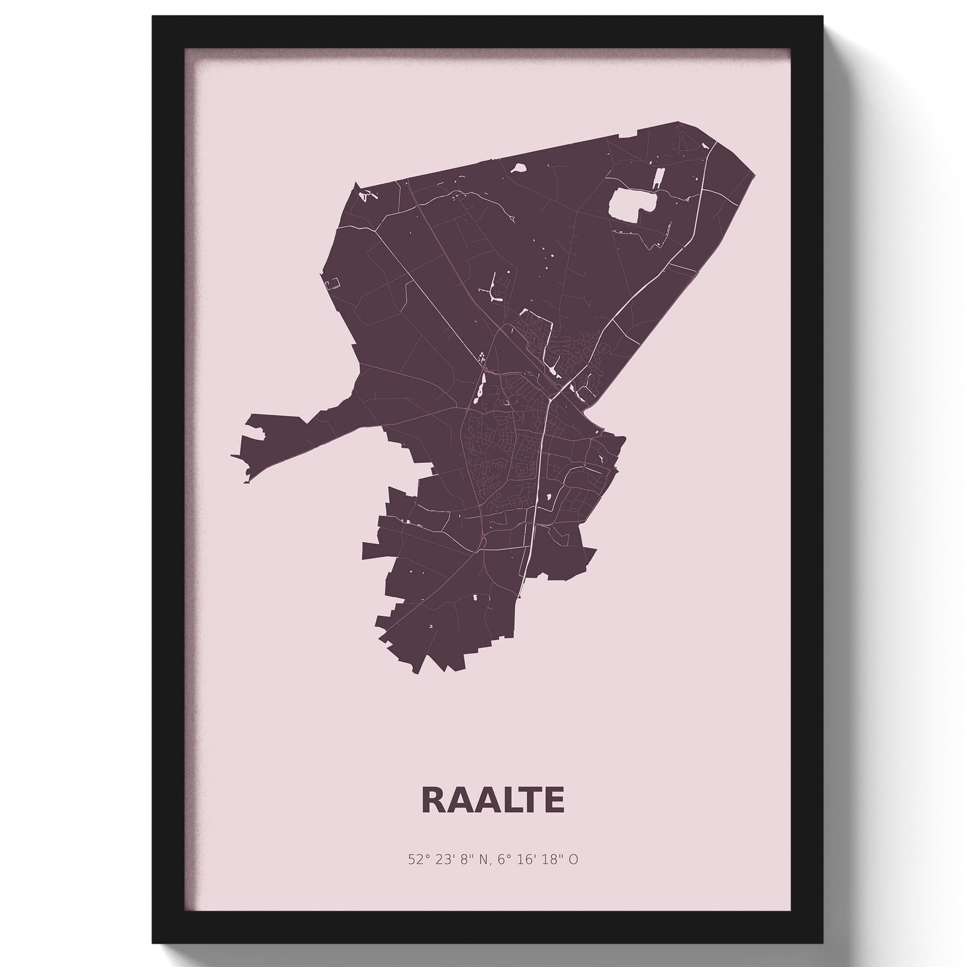 Poster Raalte - Paars