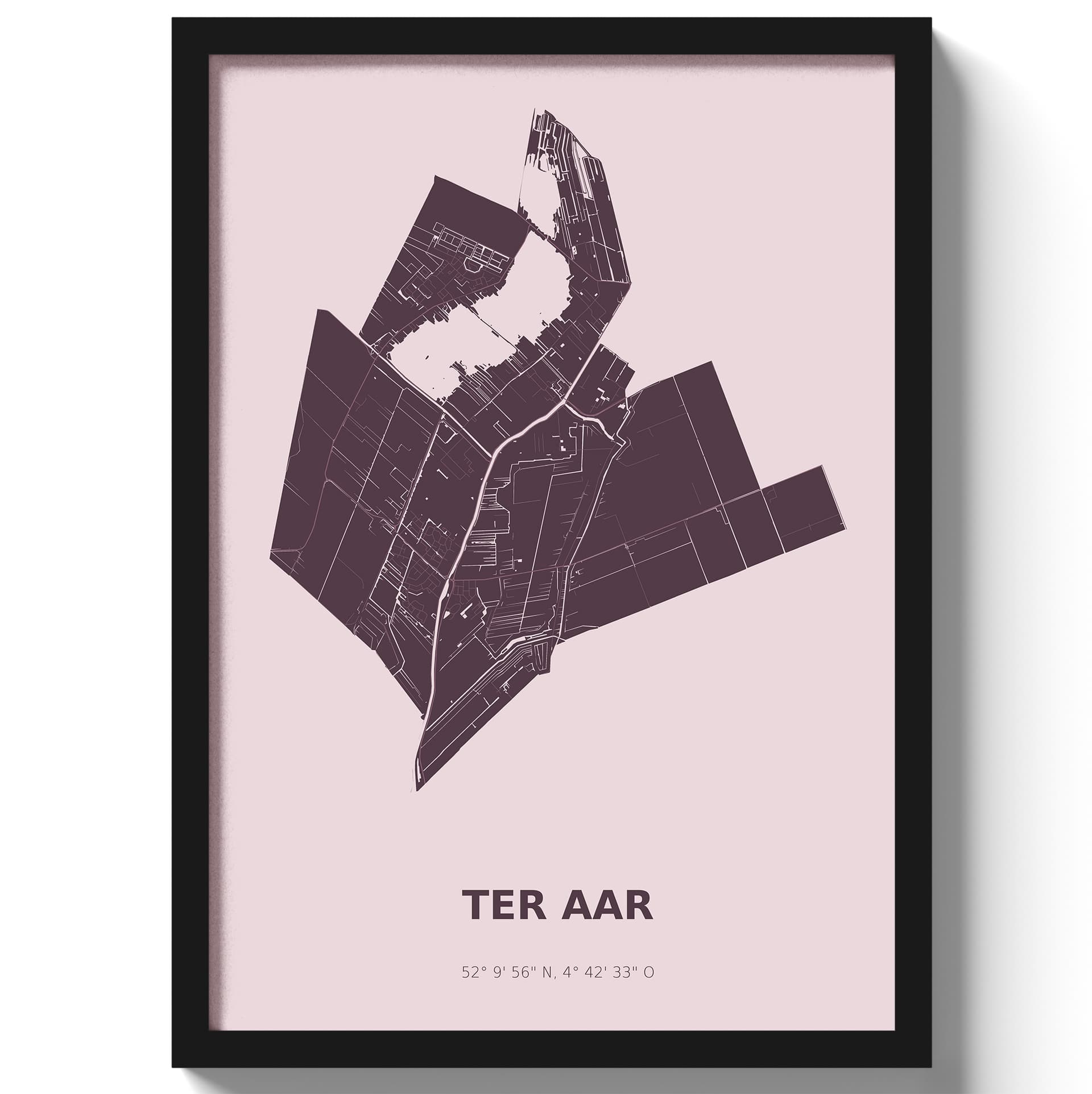 Poster Ter Aar - Paars