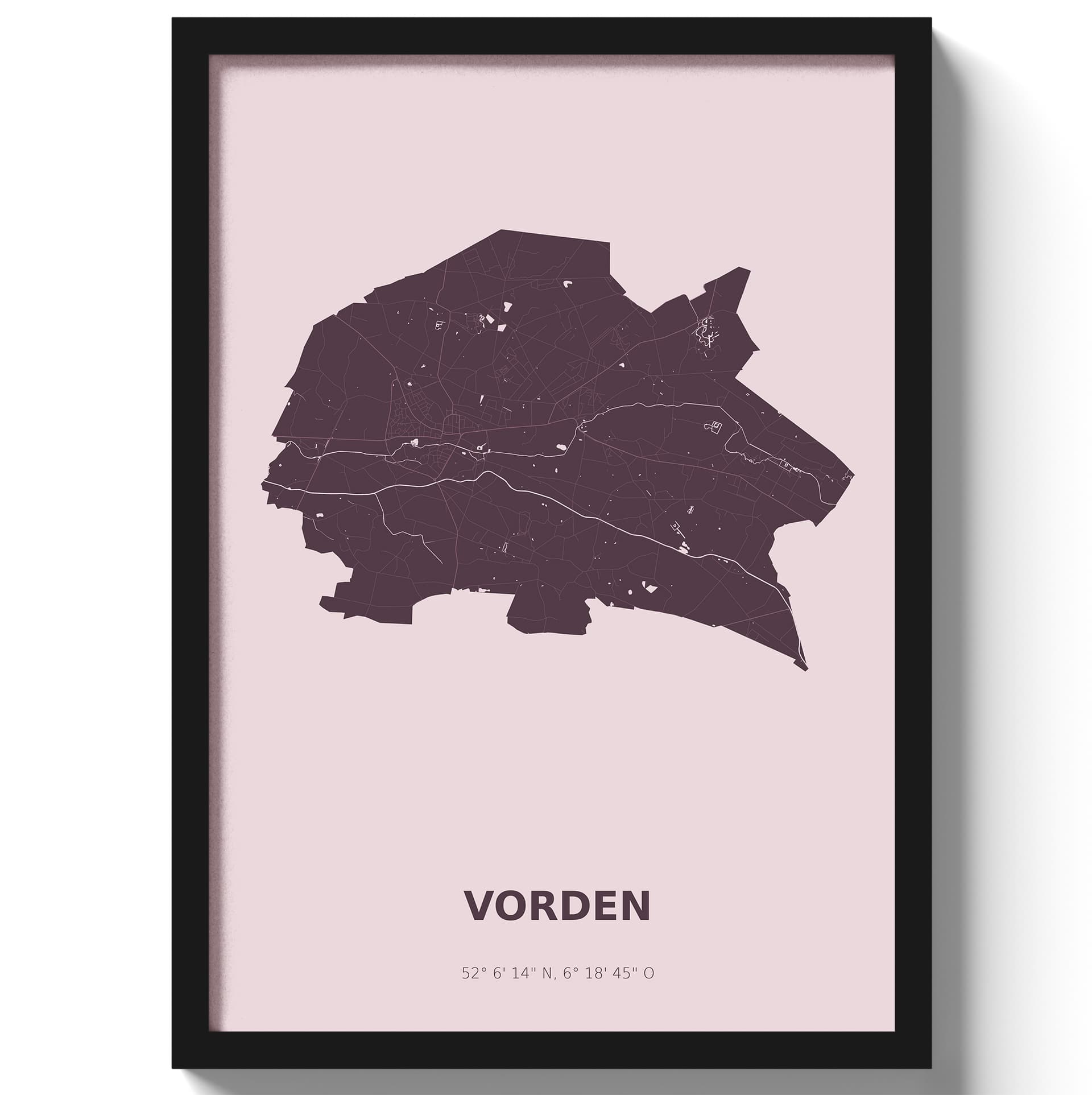 Poster Vorden - Paars