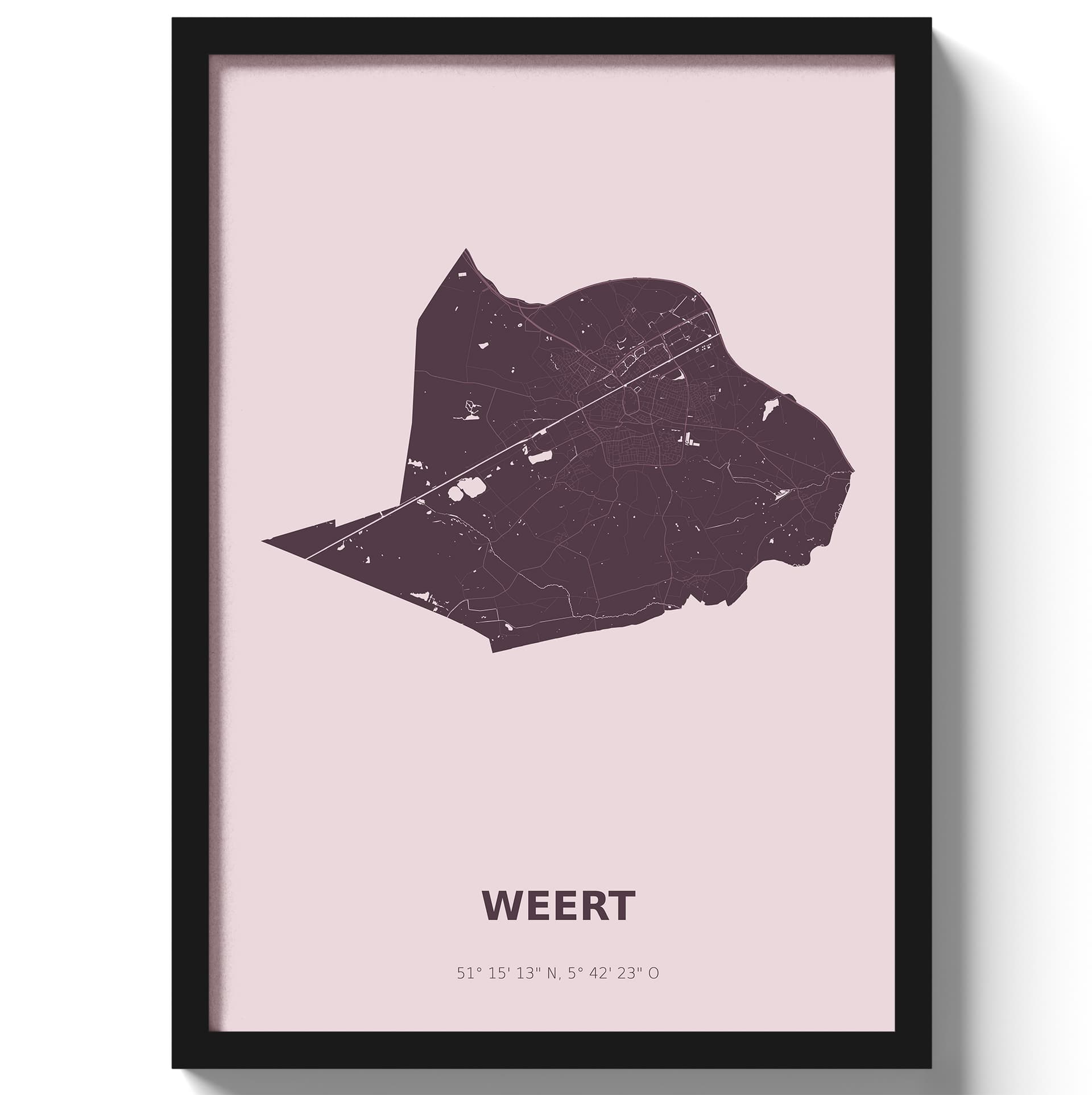 Poster Weert - Paars