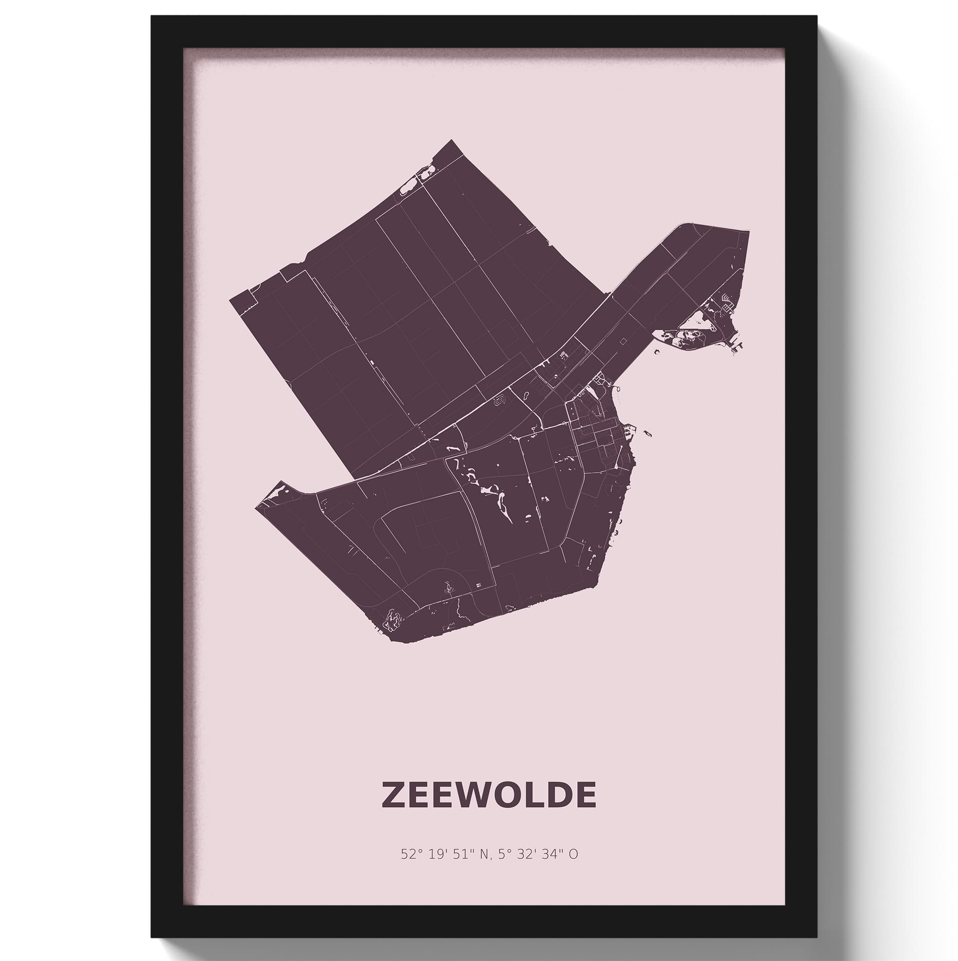 Poster Zeewolde - Paars