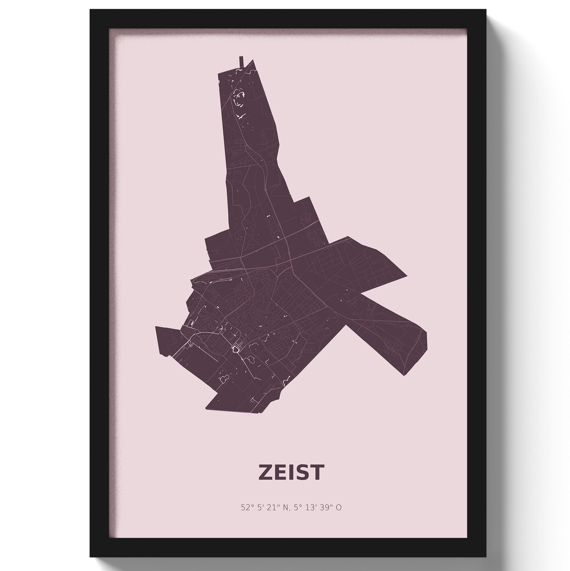 Poster Zeist - Paars
