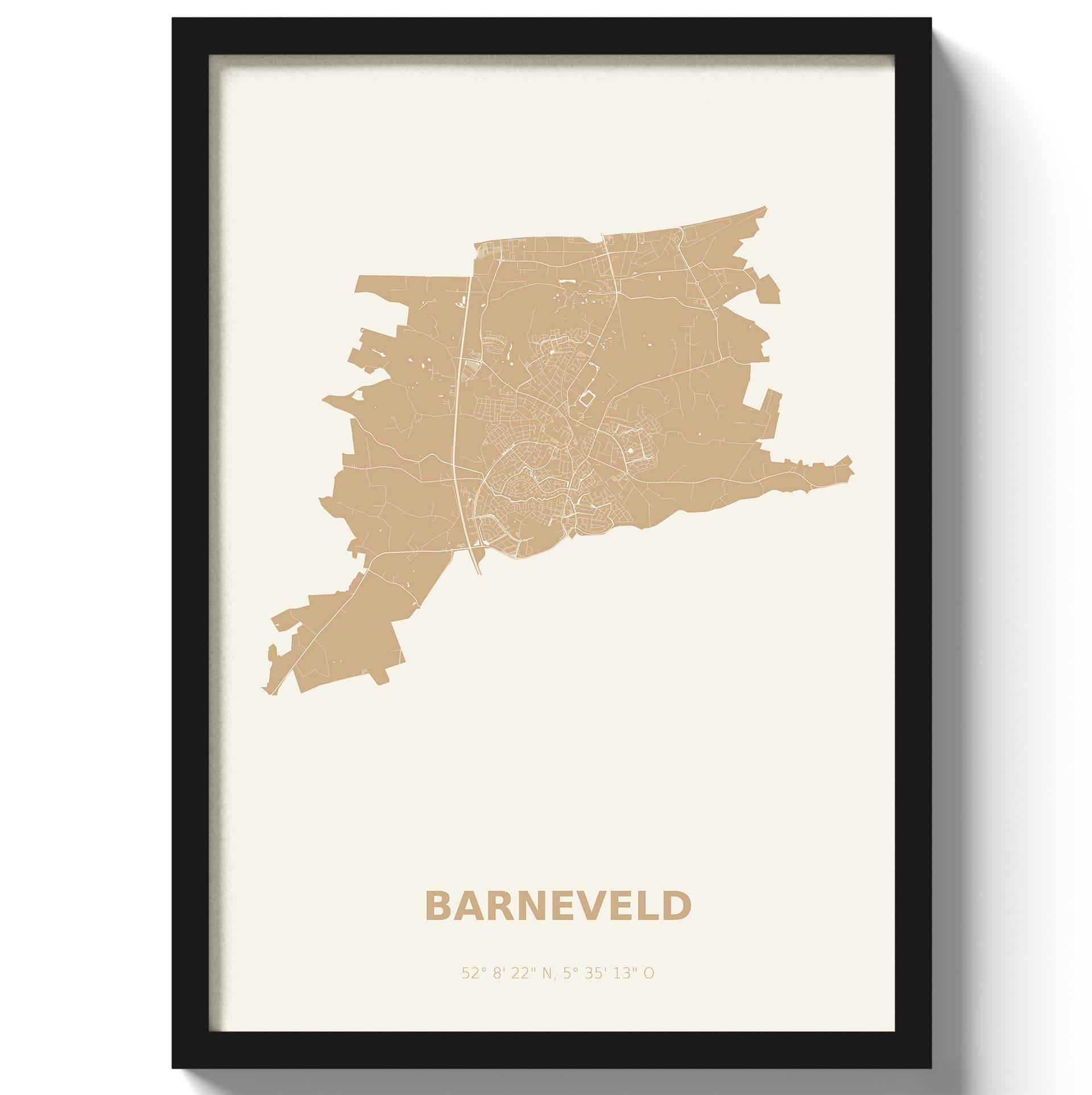 Poster Barneveld - Beige