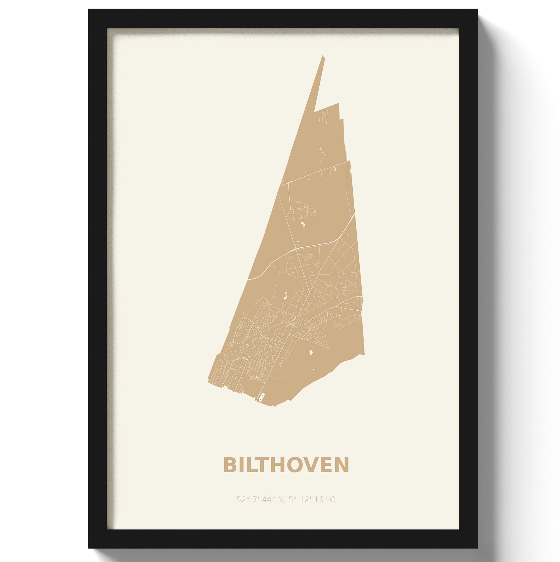 Poster Bilthoven - Beige