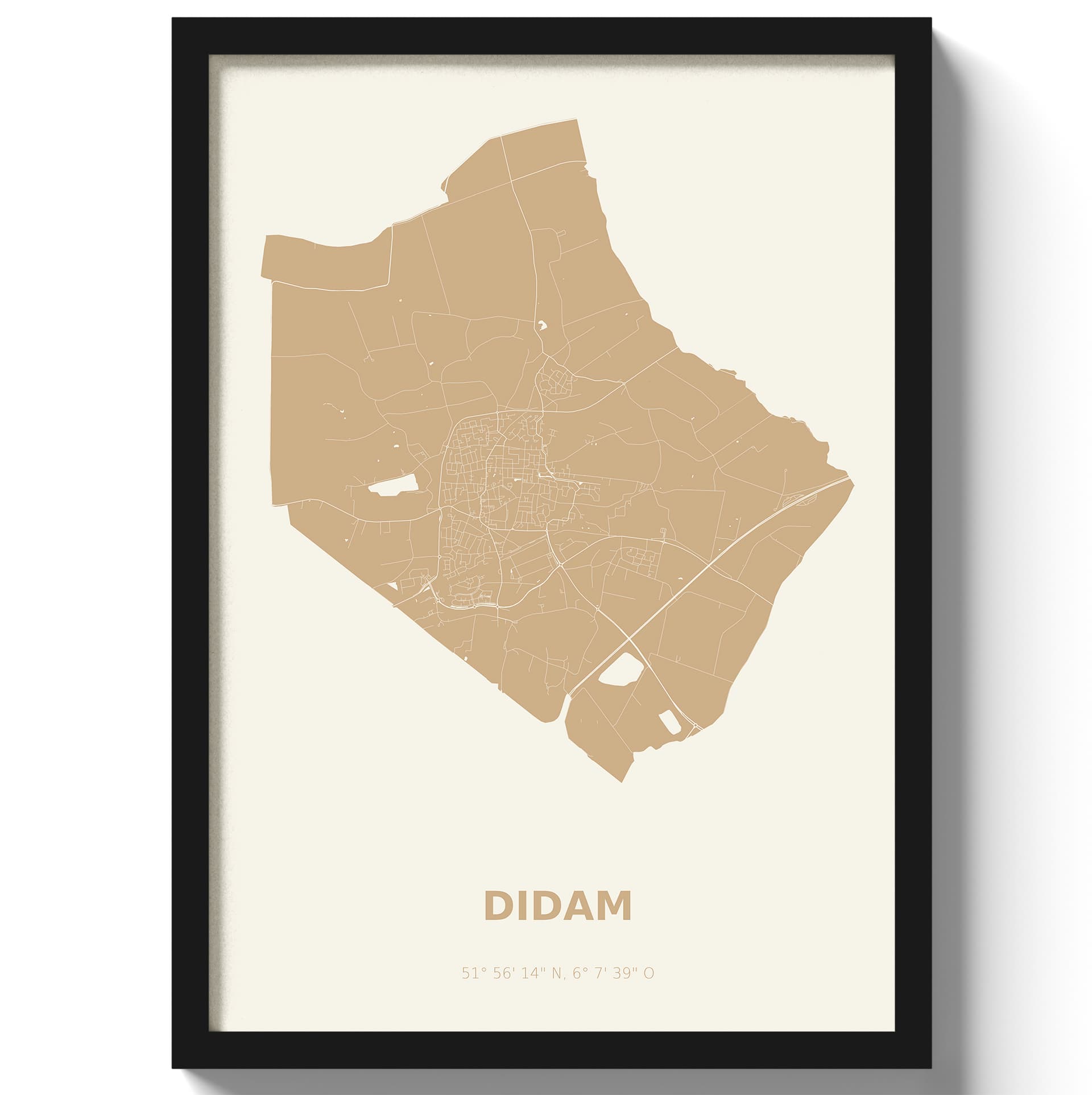 Poster Didam - Beige