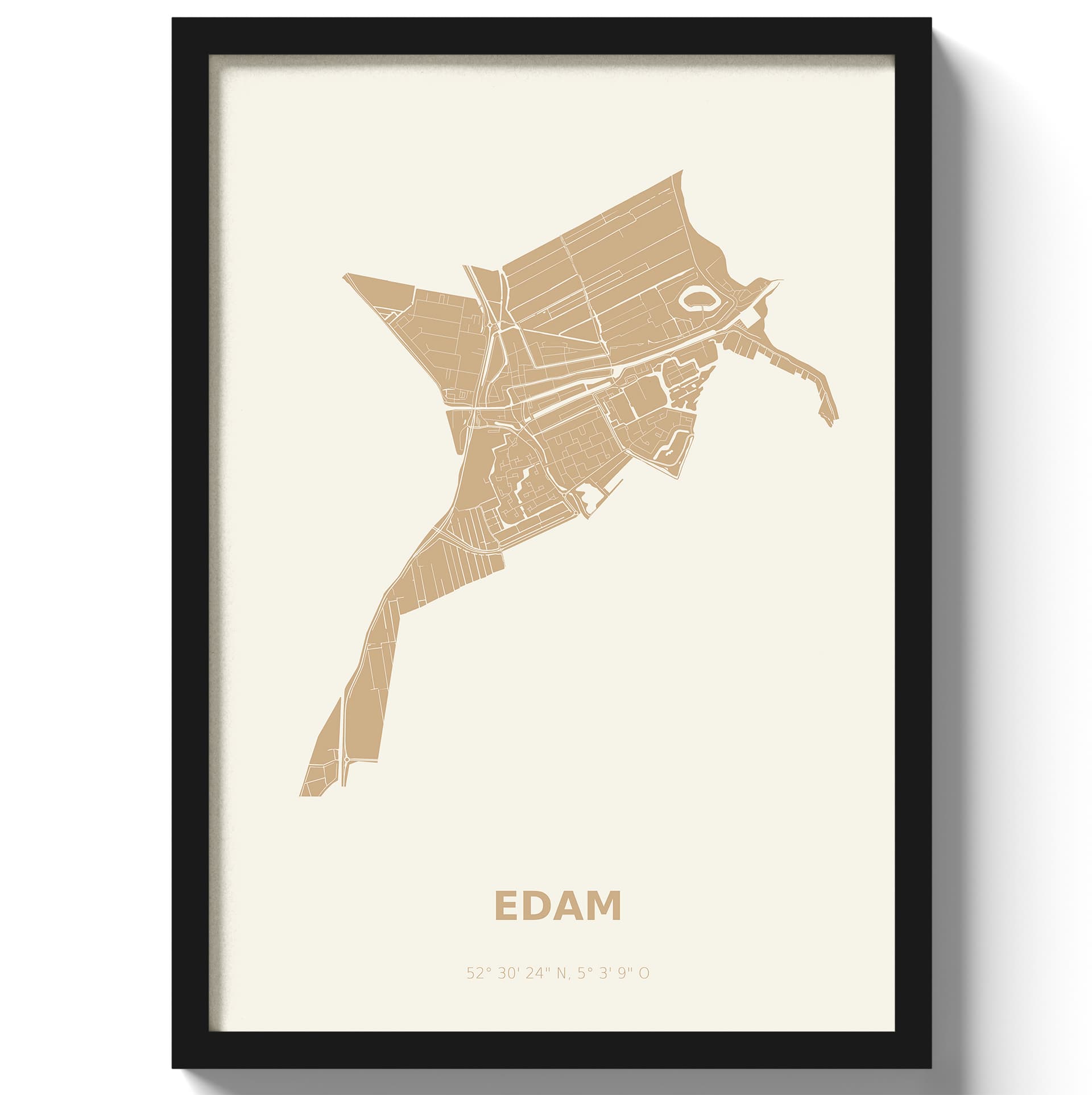 Poster Edam - Beige