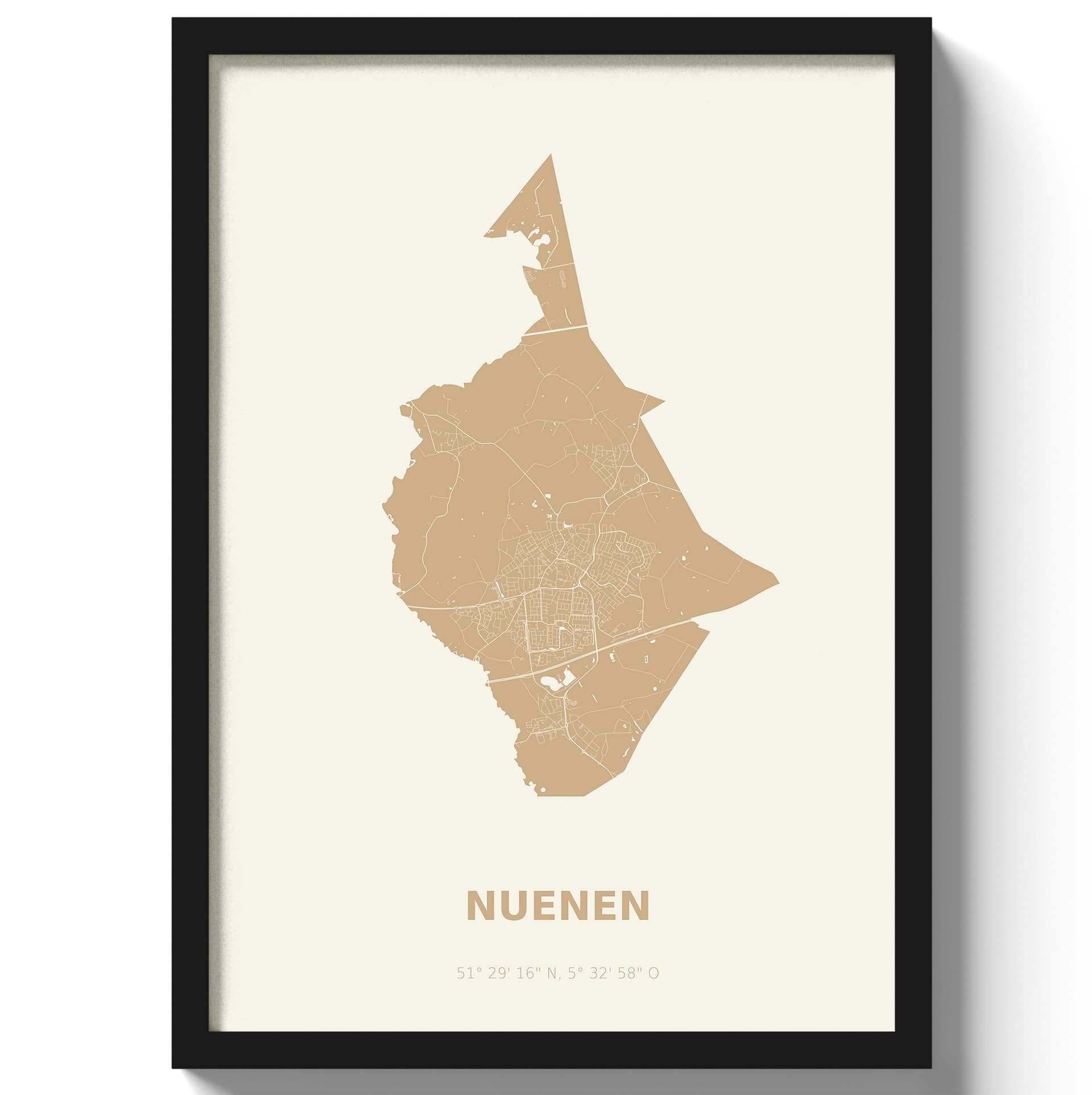 Poster Nuenen - Beige