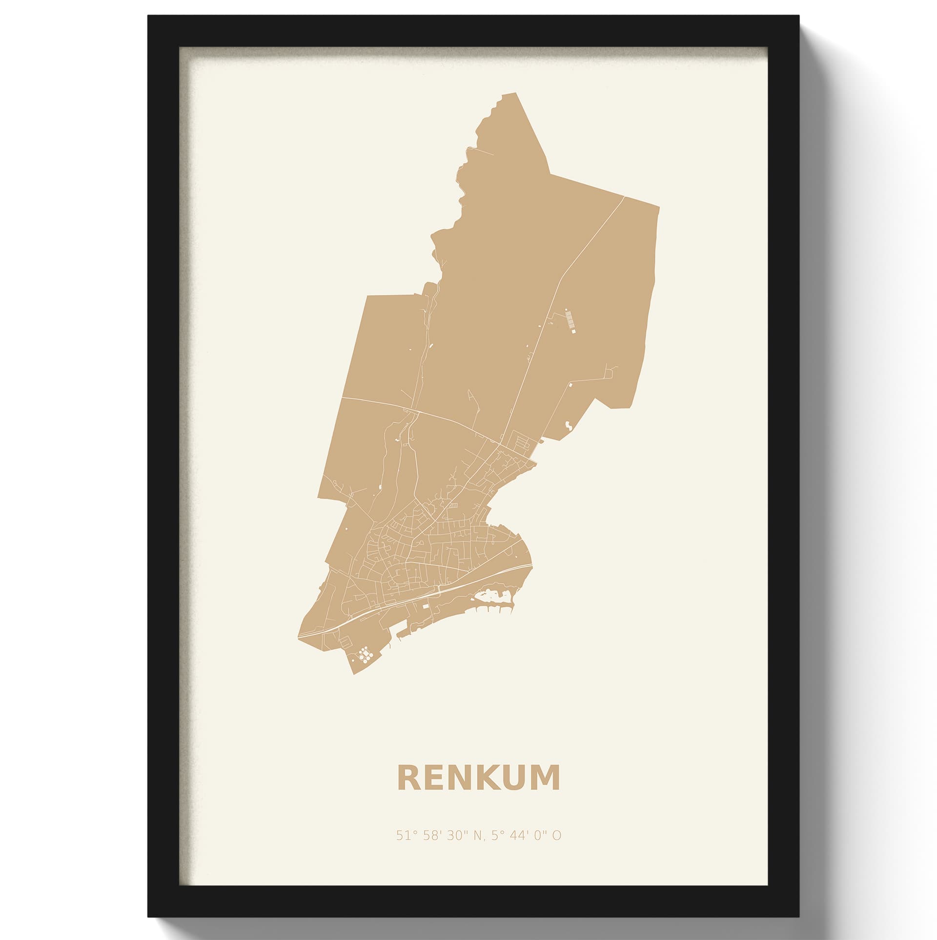 Poster Renkum - Beige