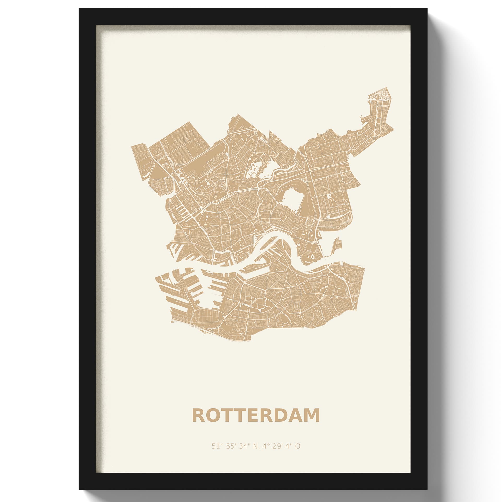 Poster Roermond - Beige