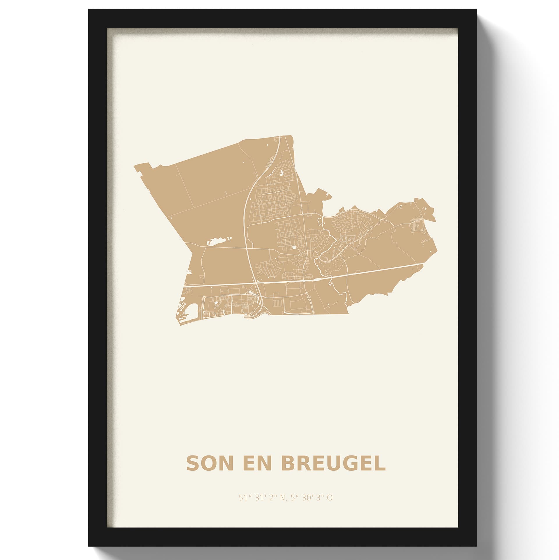 Poster Son en Breugel - Beige