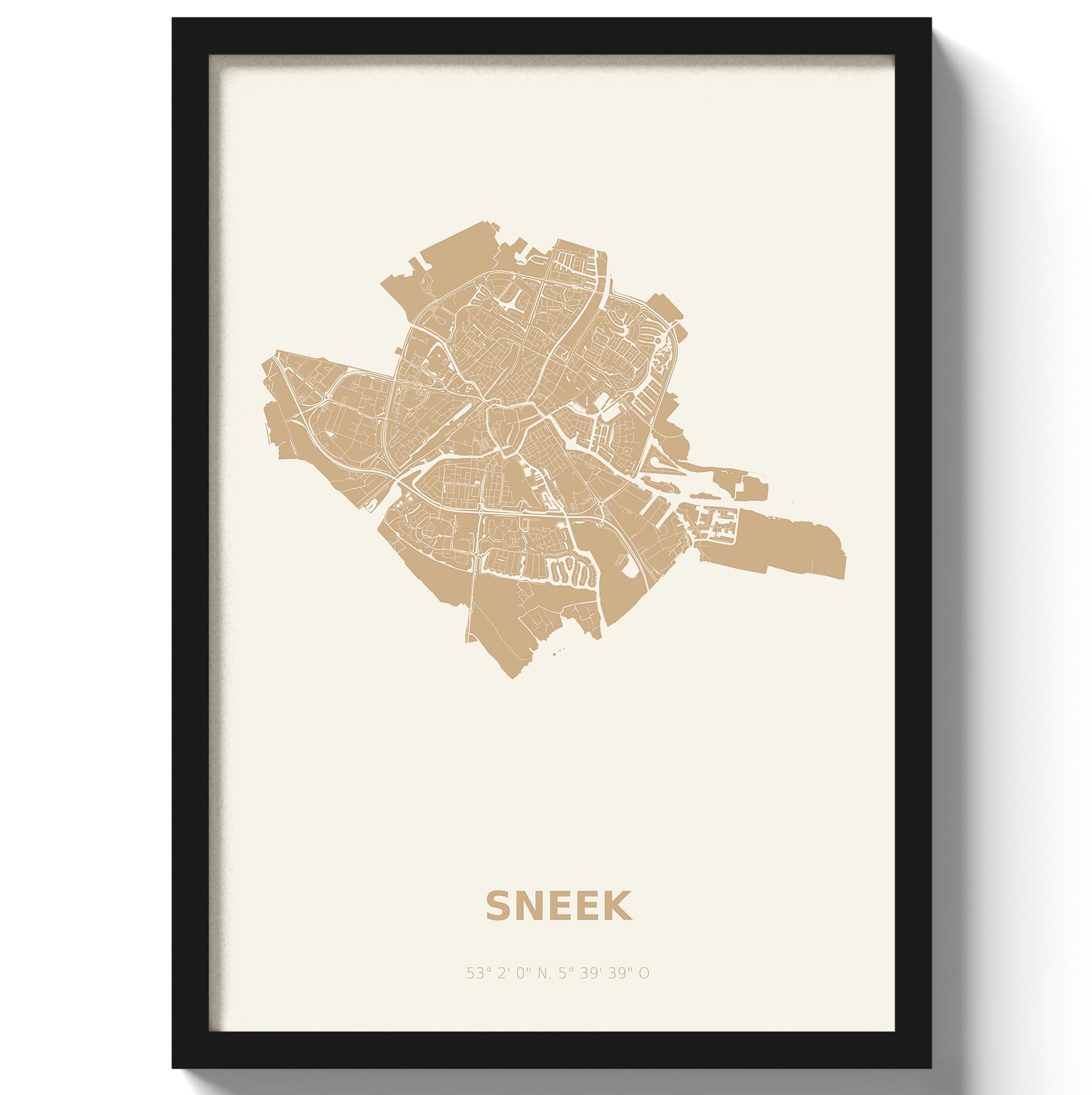 Poster Sneek - Beige