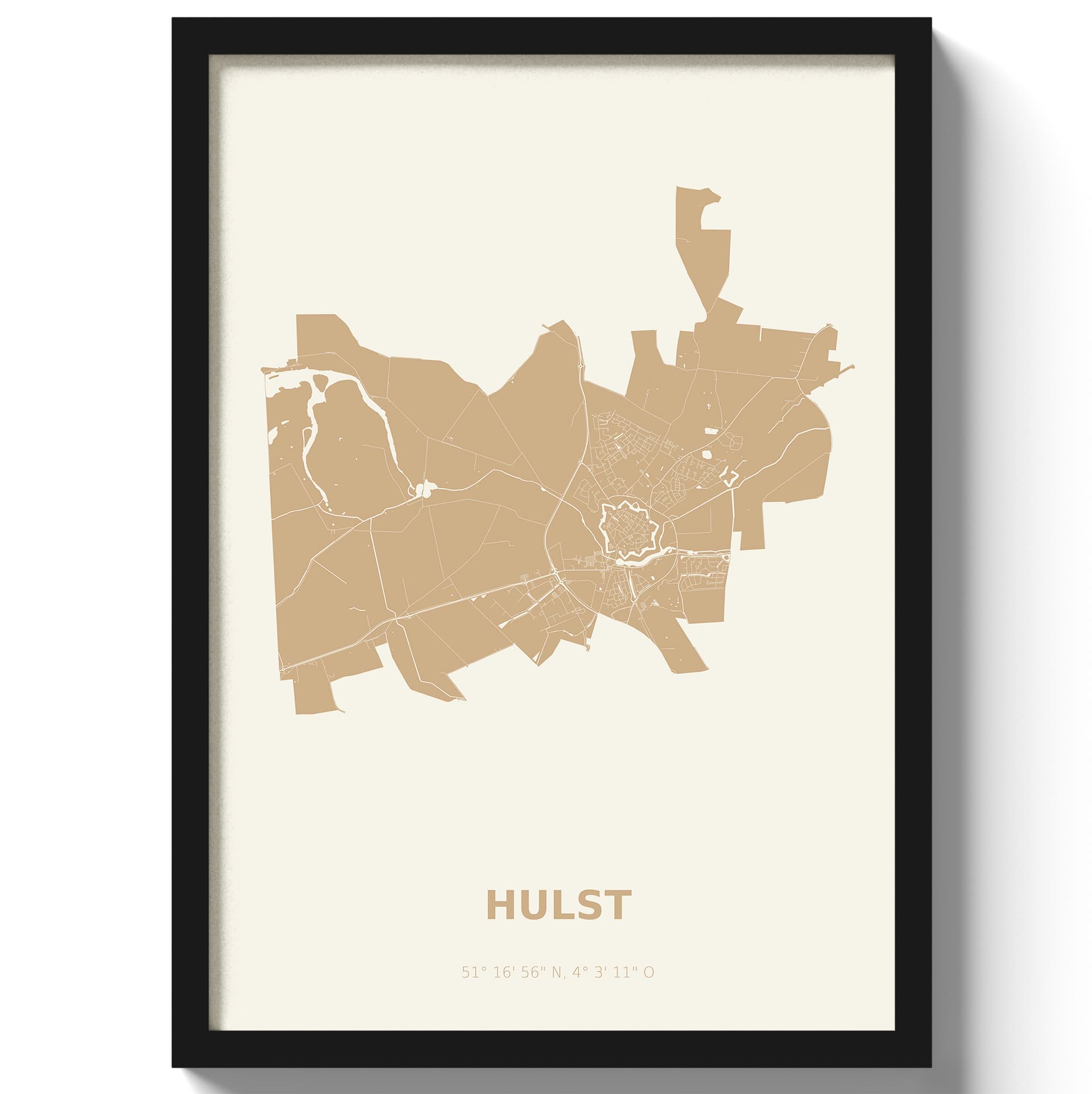 Poster Hulst - Beige