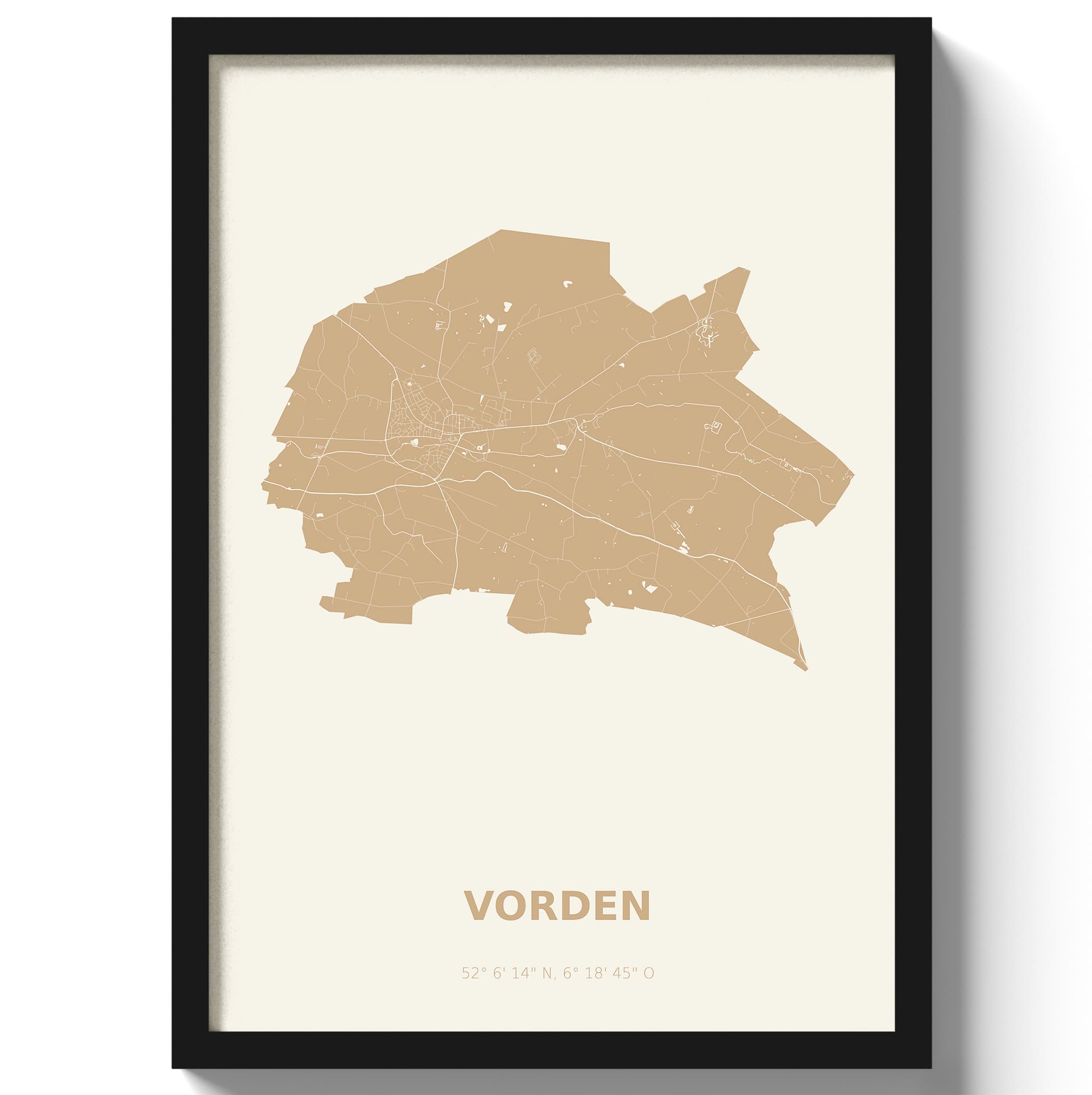 Poster Vorden - Beige