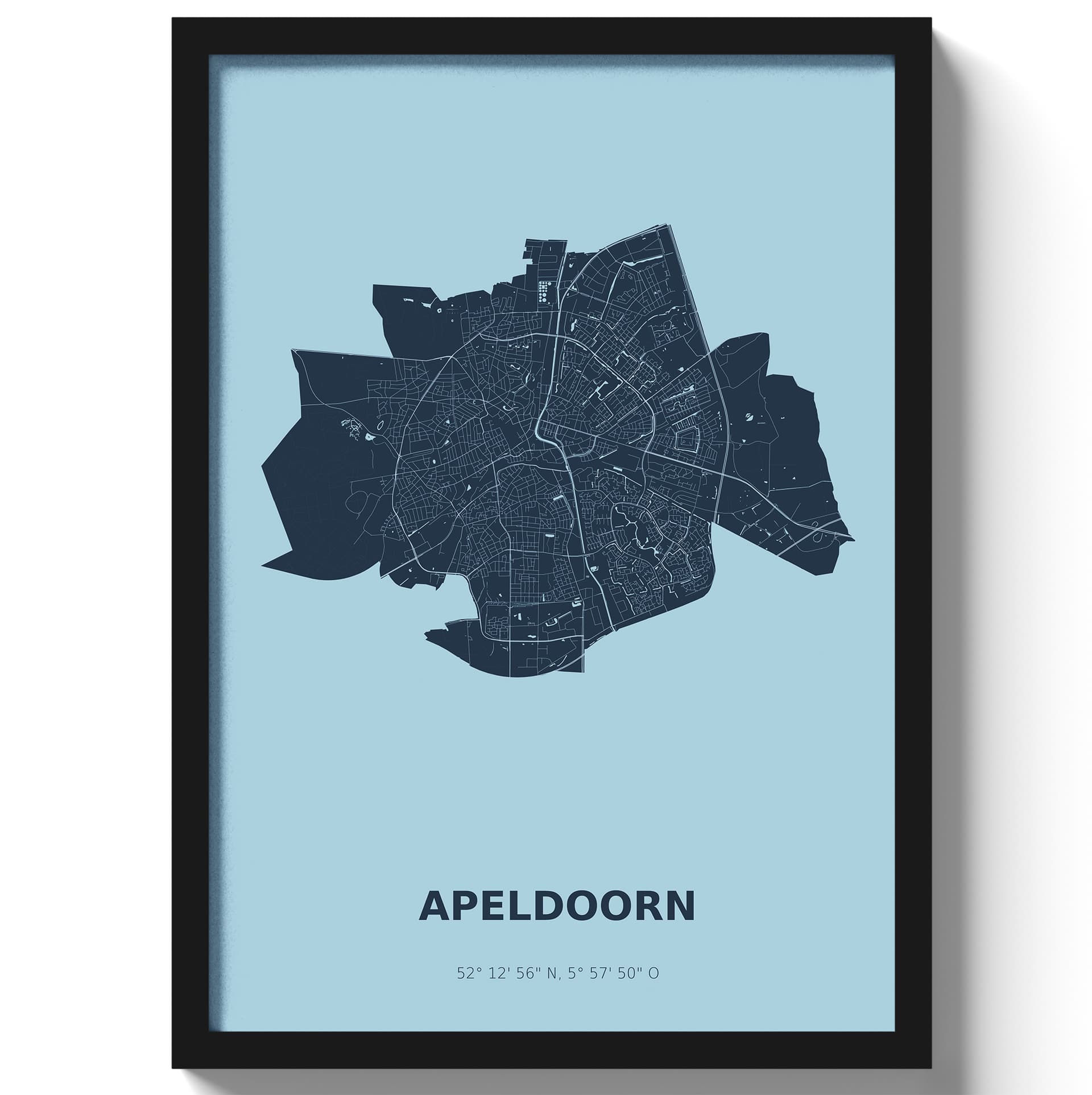 Poster Apeldoorn - Blauw