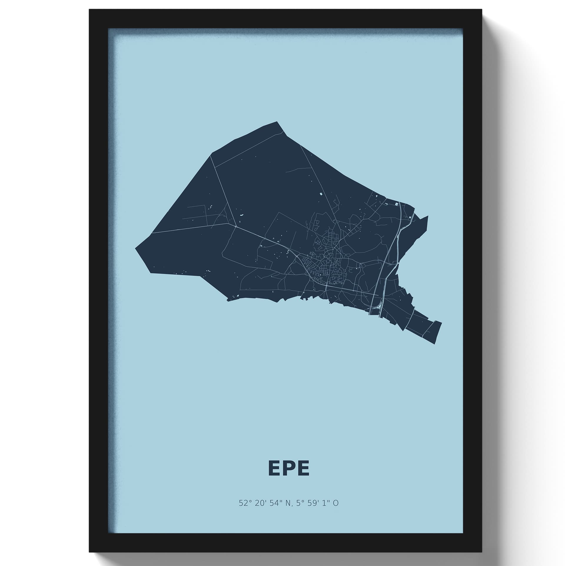 Poster Epe - Blauw