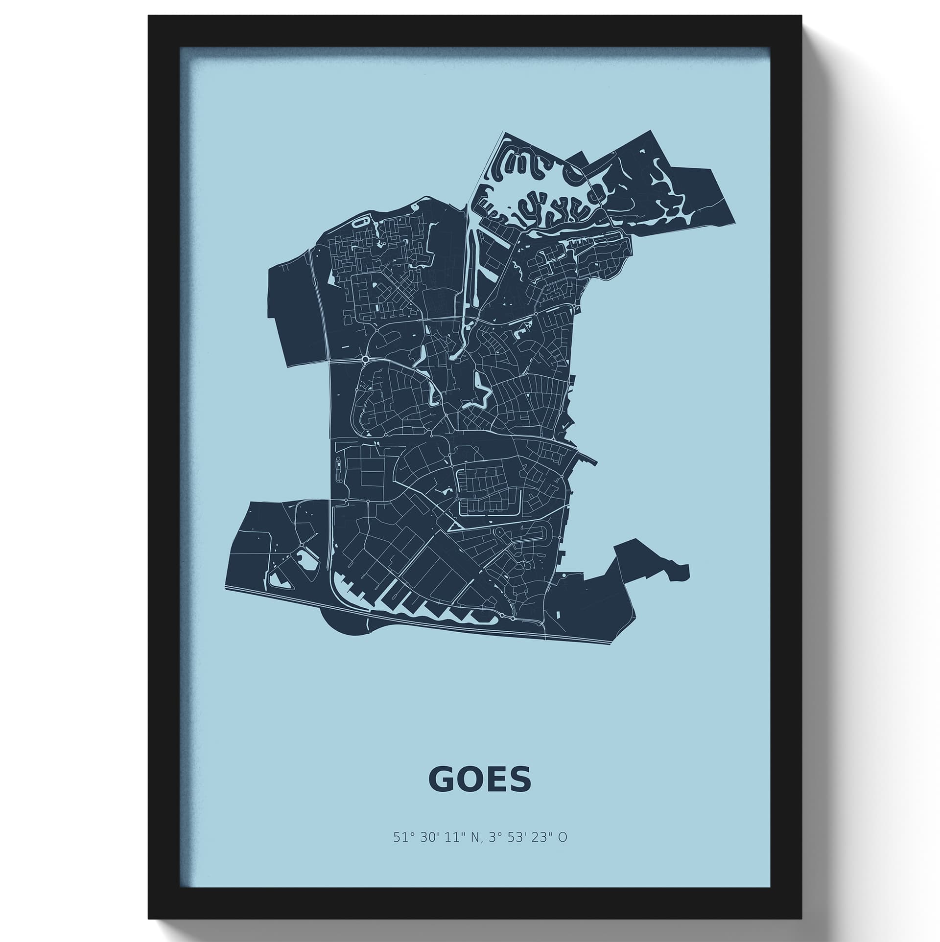 Poster Goes - Blauw