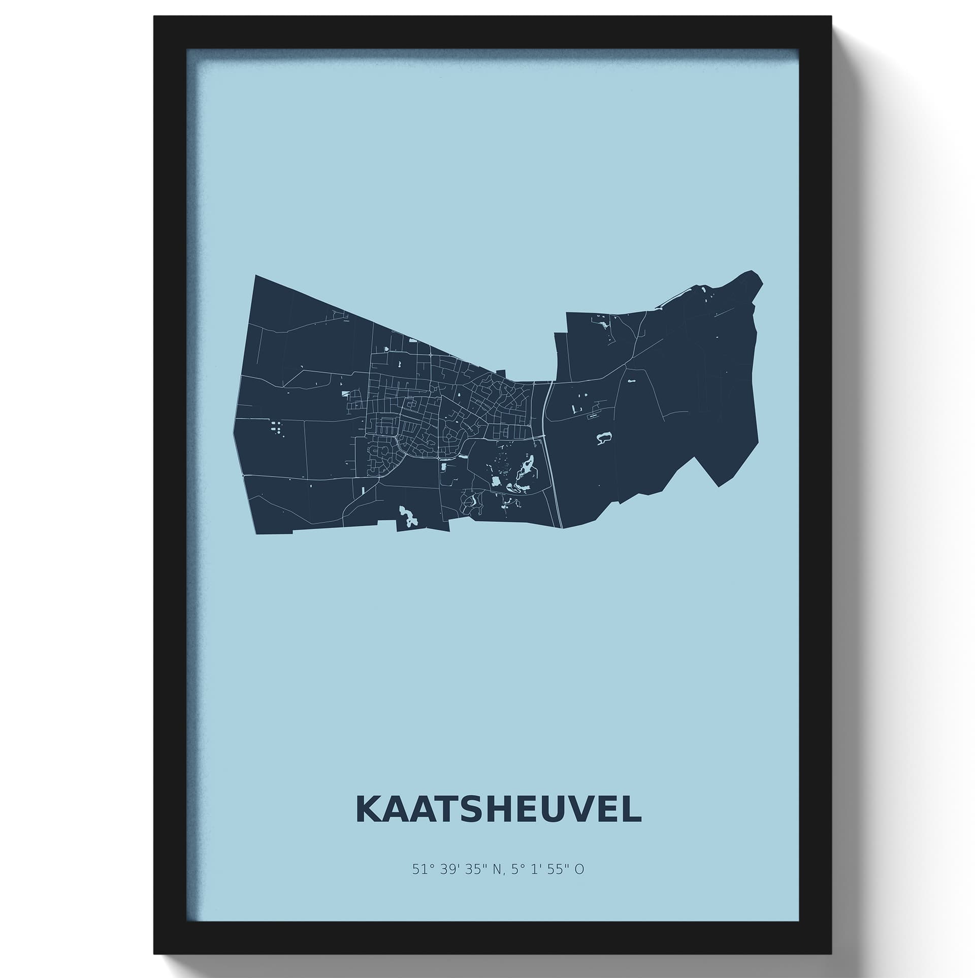 Poster Kaatsheuvel - Blauw